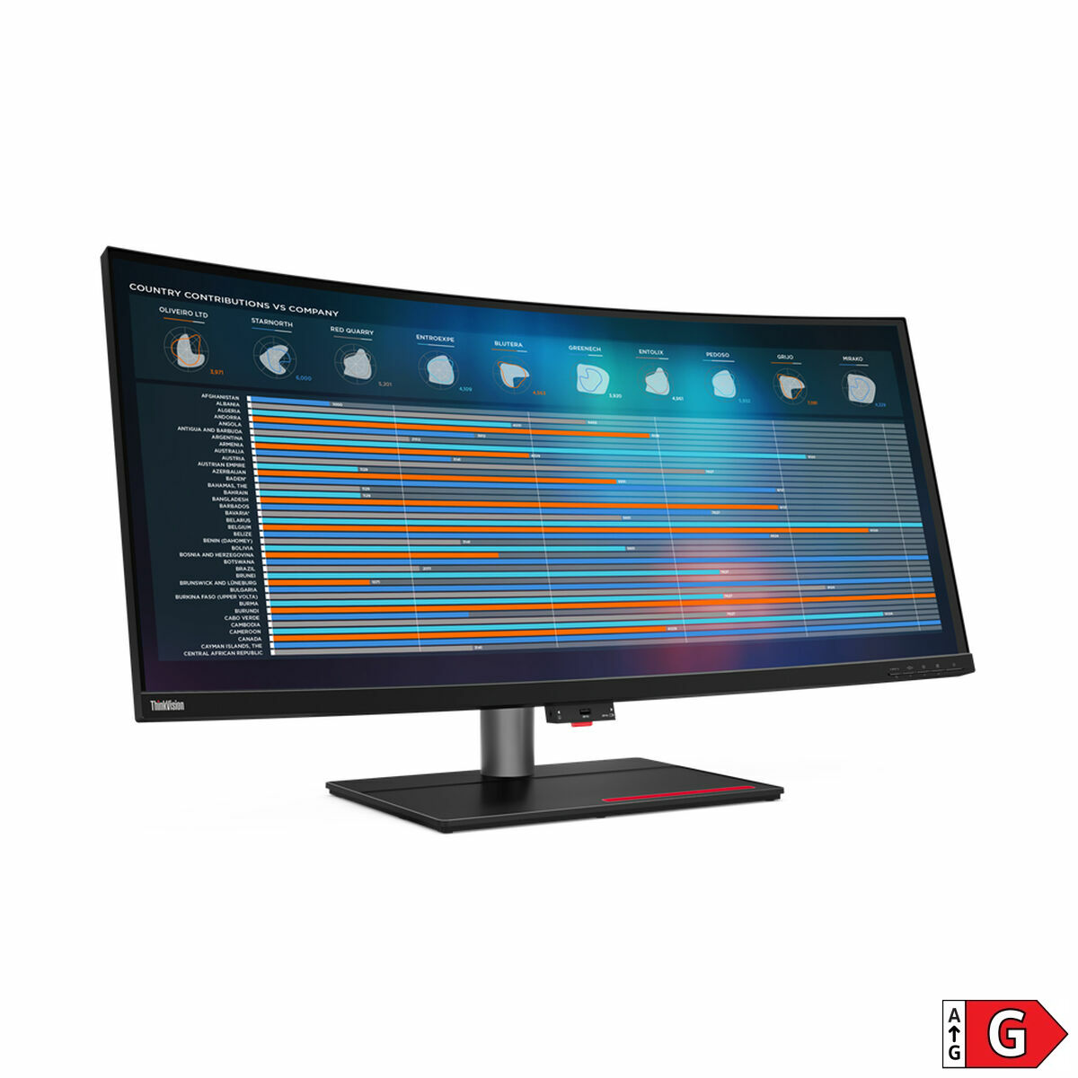 Monitor Lenovo 39,7" 5K Ultra HD