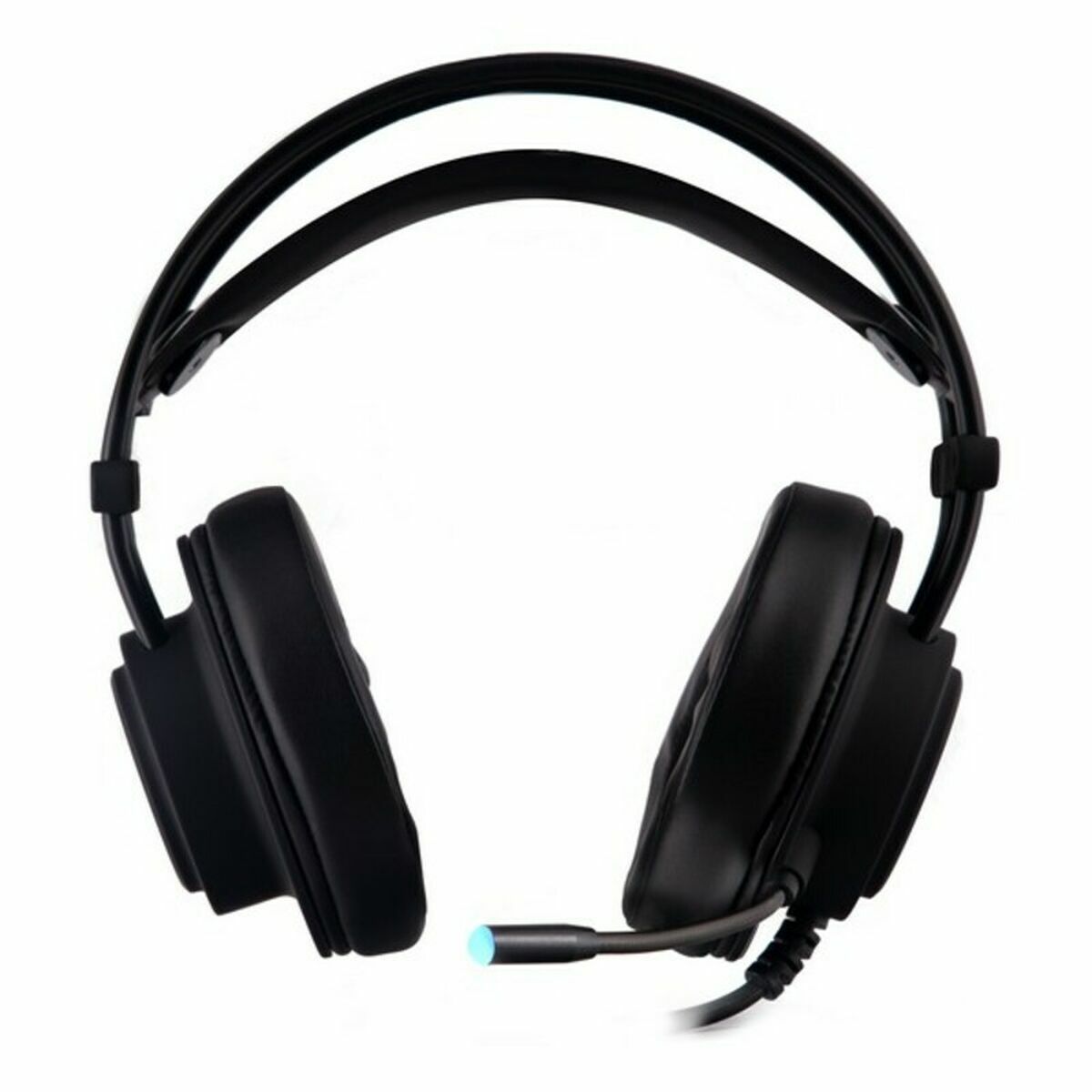 Auriculares con Micrófono CoolBox DeepLighting Negro