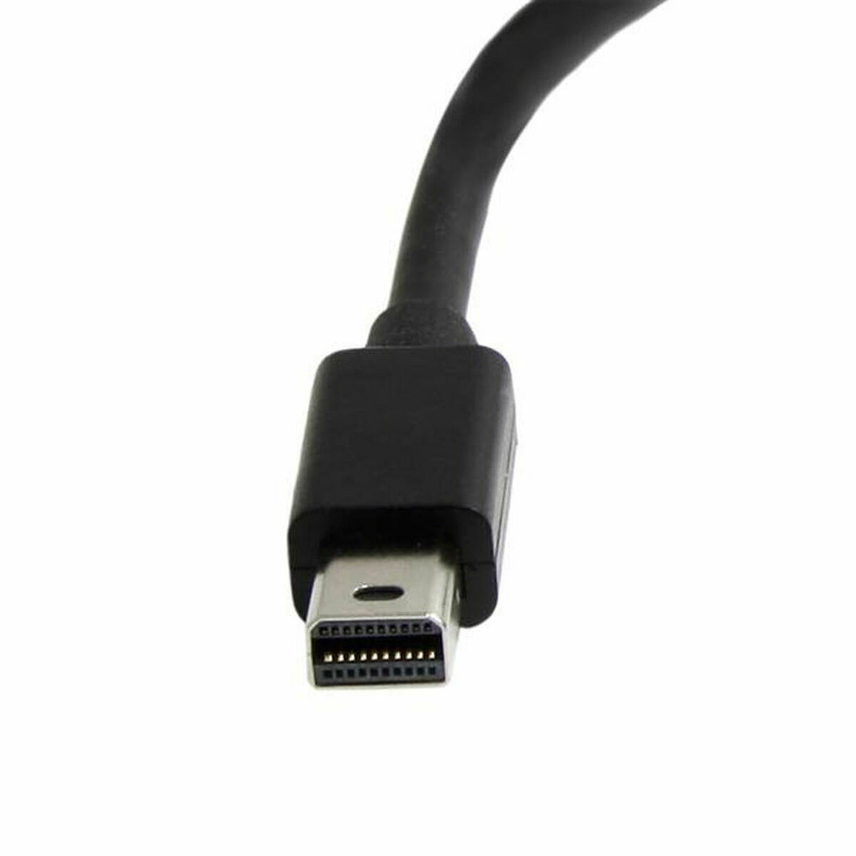 Adaptador Mini DisplayPort a DVI Startech MDP2DVIS             Negro