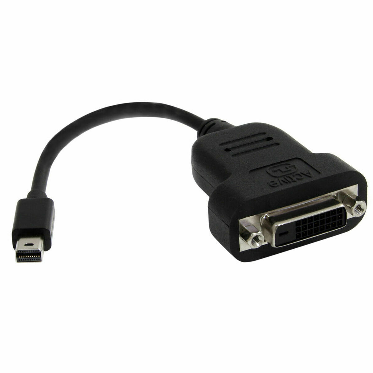 Adaptador Mini DisplayPort a DVI Startech MDP2DVIS             Negro