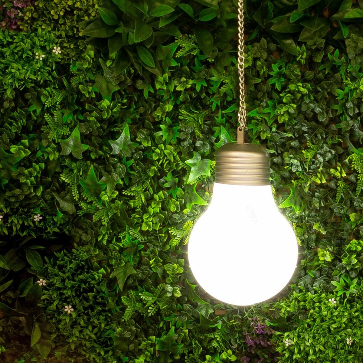 Lámpara con Forma de Bombilla Lumia Blanco 15 W E27