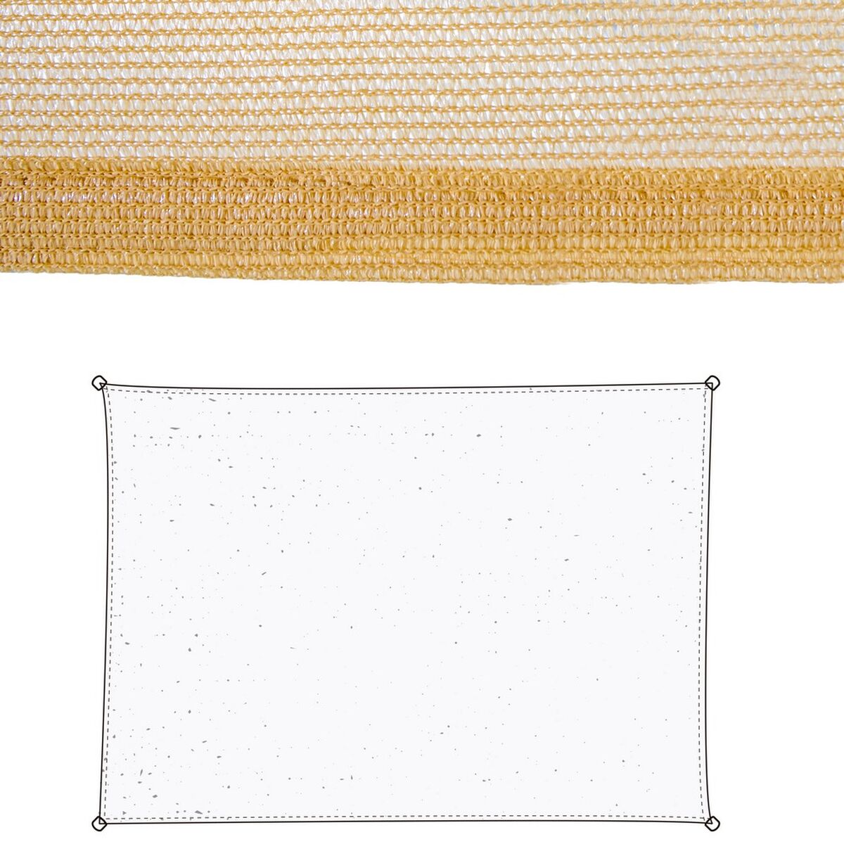 Vela de sombra Vela sombreo Beige 300 x 400 x 1 cm 300 x 1 x 400 cm