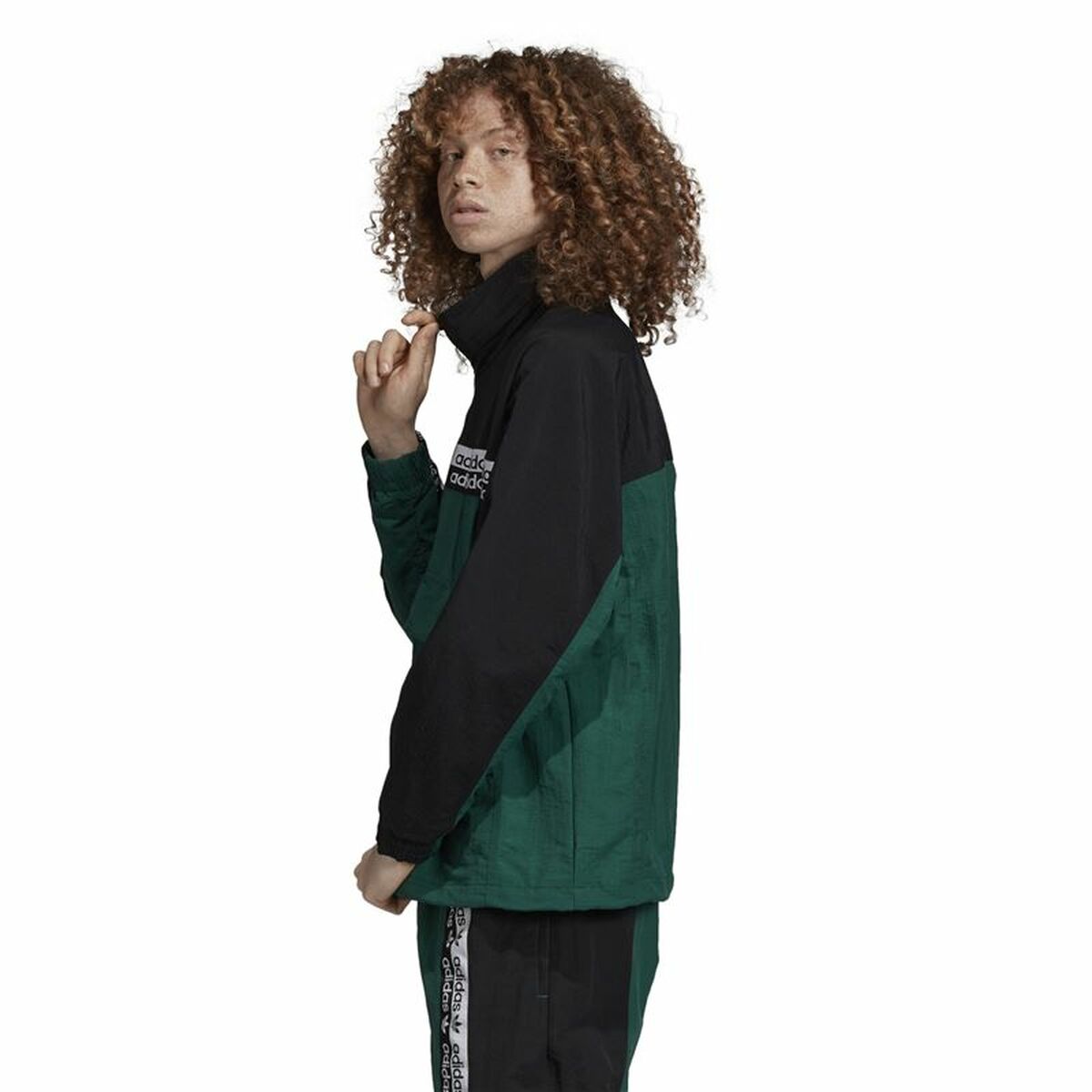 Chaqueta Deportiva para Hombre Adidas Originals R.Y.V. BLKD 2.0 Track Verde oscuro