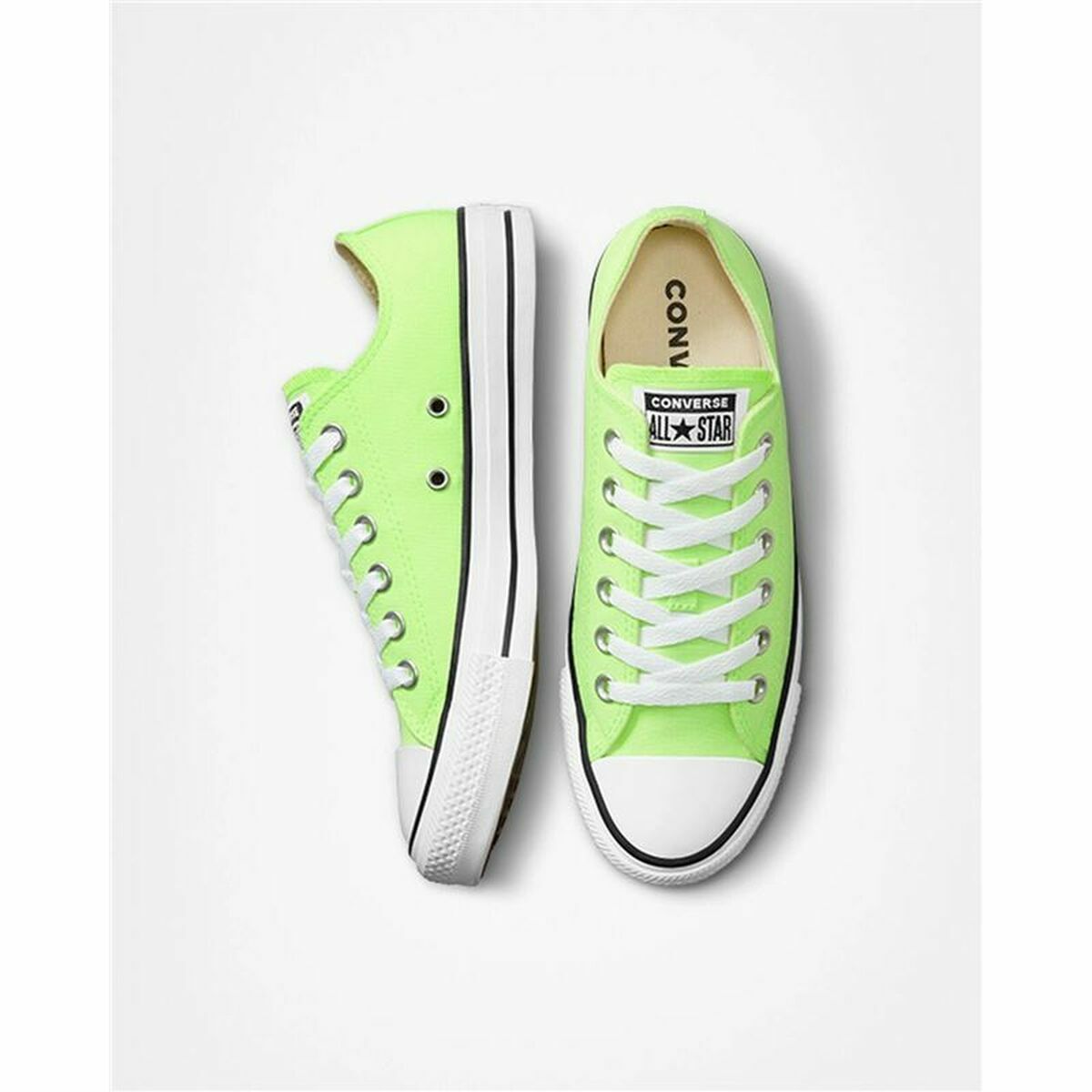 Zapatillas Casual de Mujer Converse Chuck Taylor All-Star Verde Fluorescente