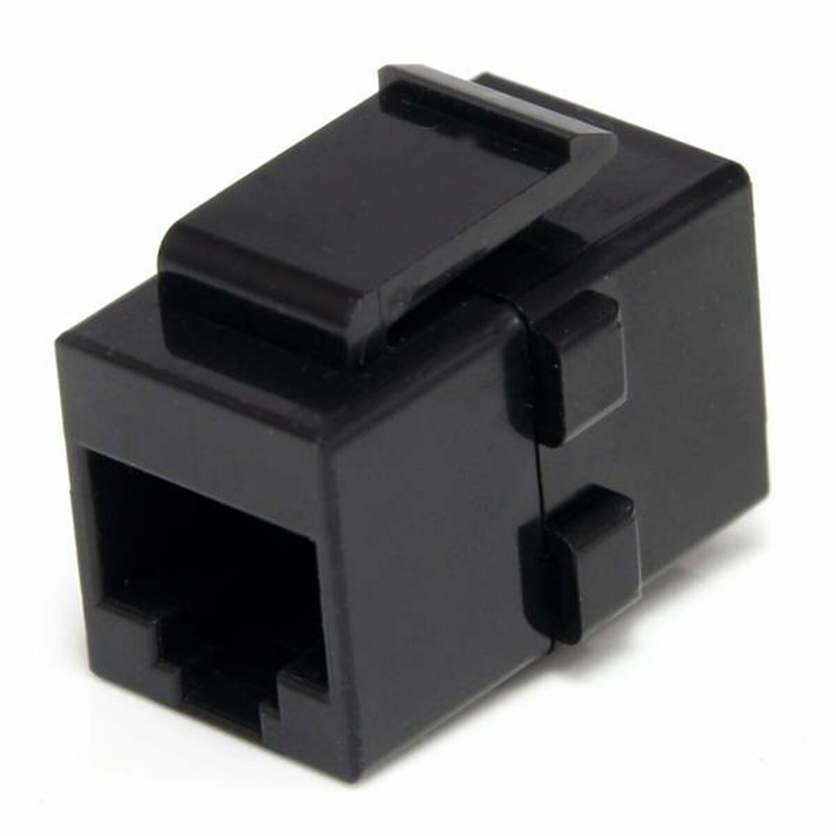 Conector RJ45 Startech C6KEYCOUPLER Negro