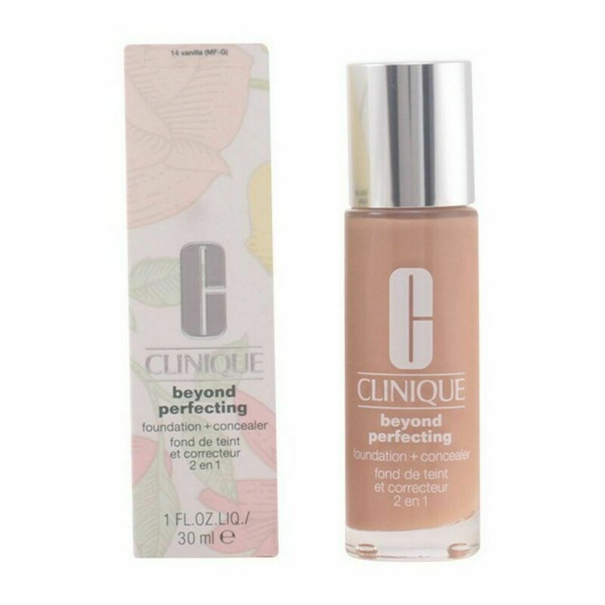 Base de Maquillaje Fluida Clinique Beyond Perfecting Corrector Facial Nº 21 Cream caramel 30 ml