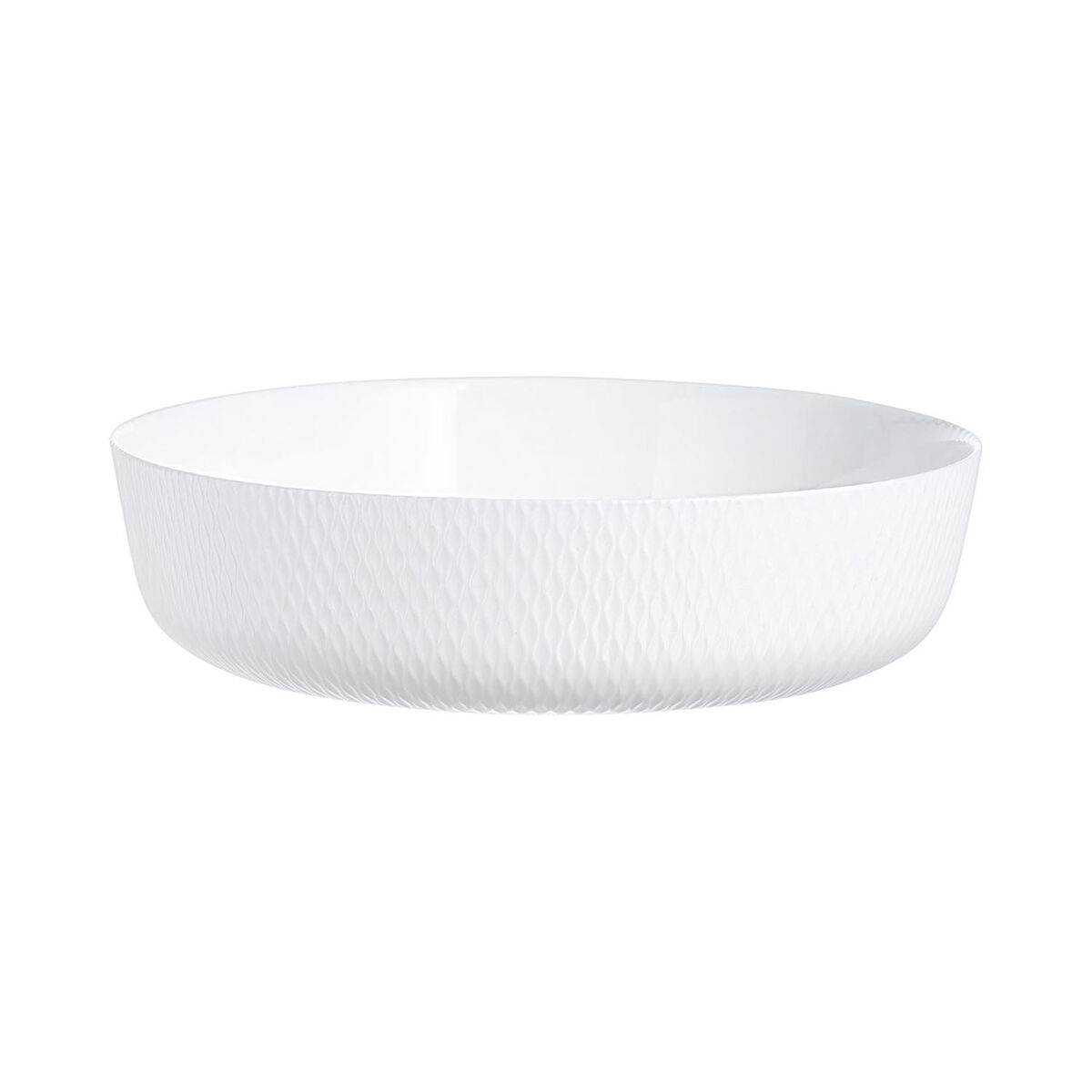 Fuente de Cocina Luminarc Smart Cuisine Blanco Vidrio Ø 26 cm (5 Unidades)