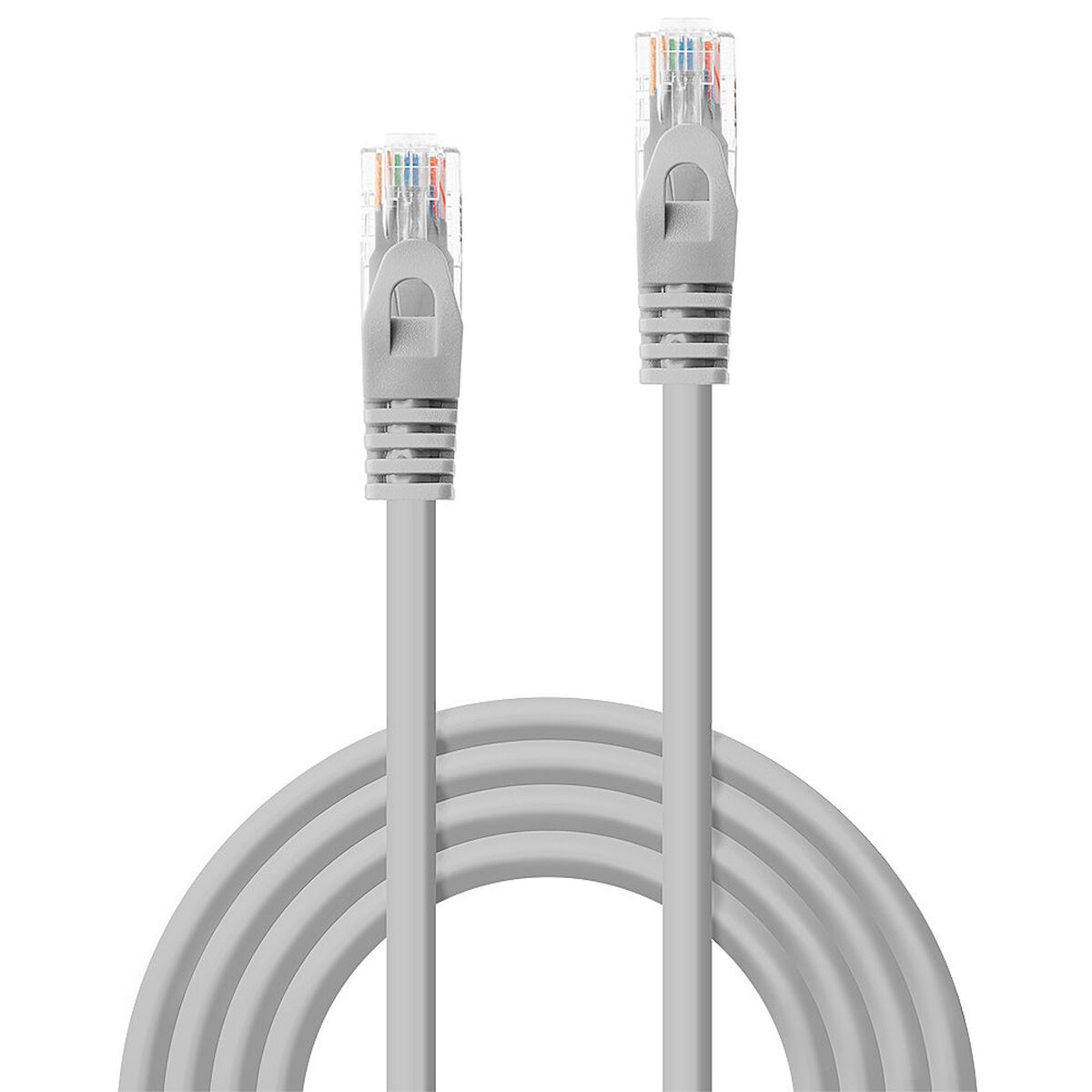 Cable de Red Rígido UTP Categoría 6 LINDY 48364 3 m Gris Blanco 1 unidad