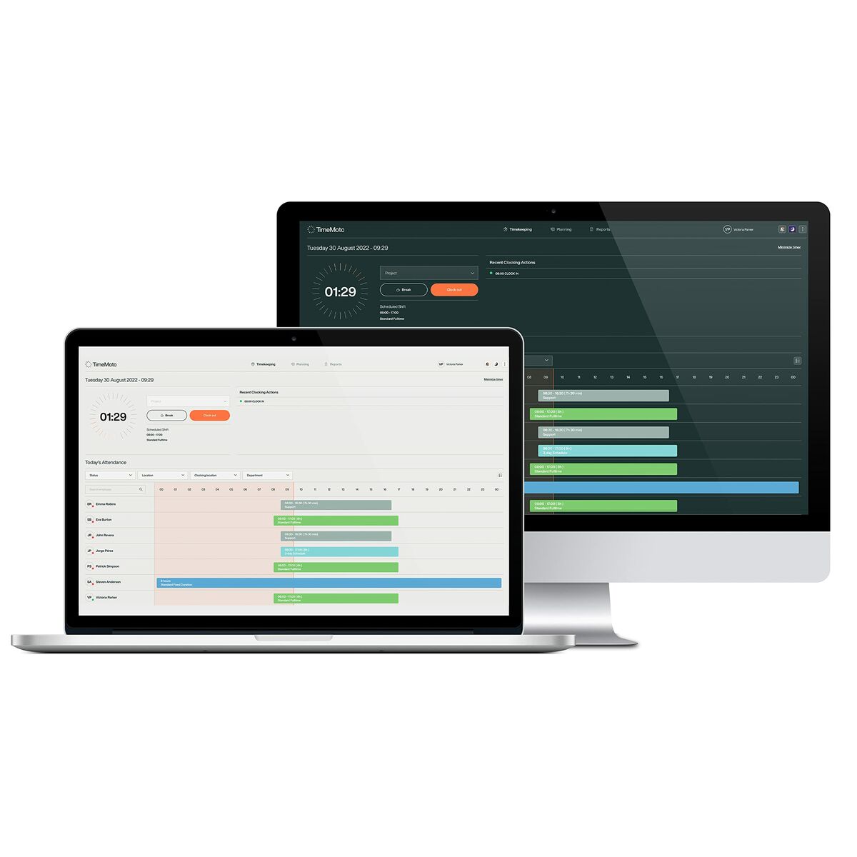 Sistema de Control de Acceso Biométrico Safescan TimeMoto TM-616 Negro