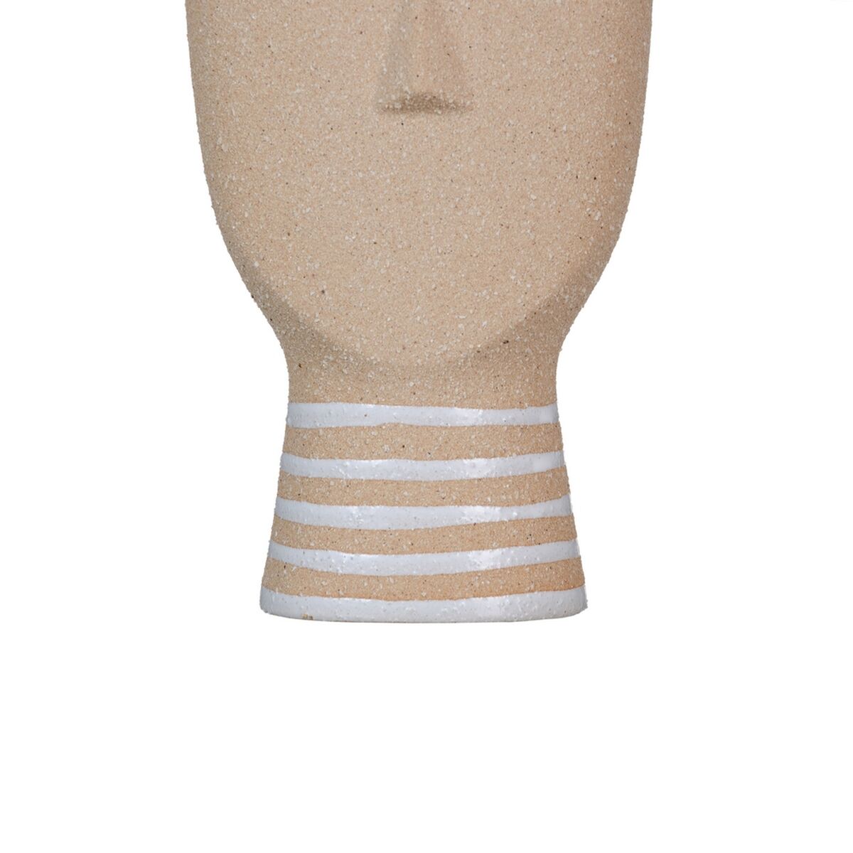 Macetero 14 x 9 x 21,5 cm Cerámica Natural