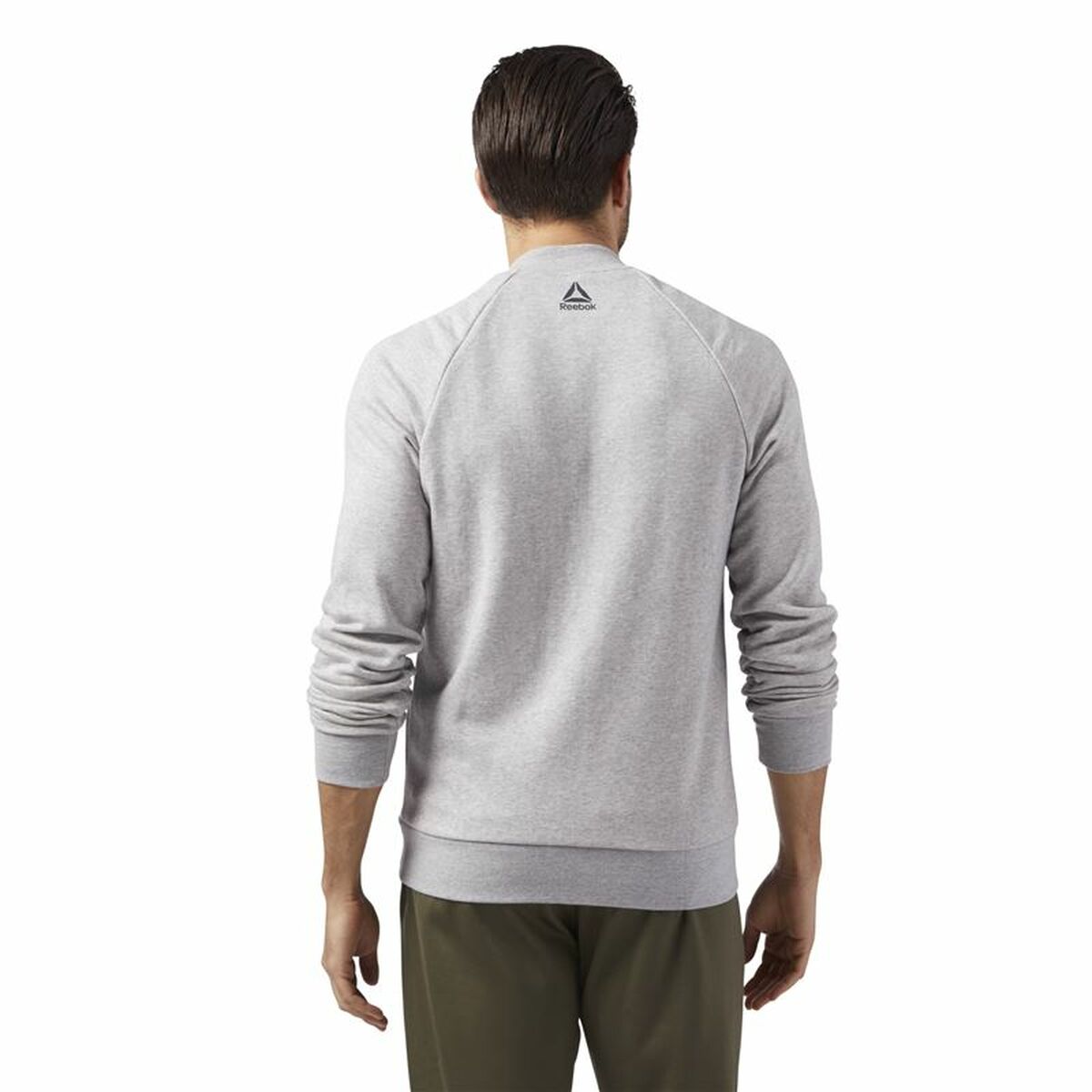 Chaqueta Deportiva para Hombre Reebok Bomber Retro Gris