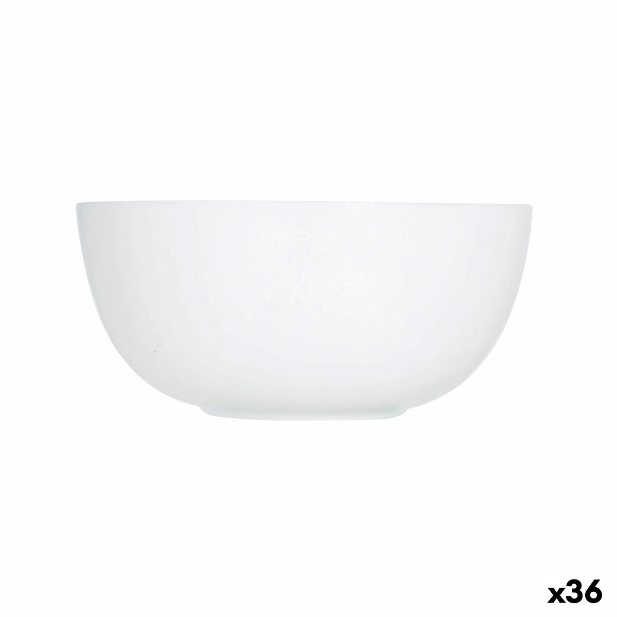 Ensaladera Luminarc Diwali Blanco Vidrio 12 cm (36 Unidades)