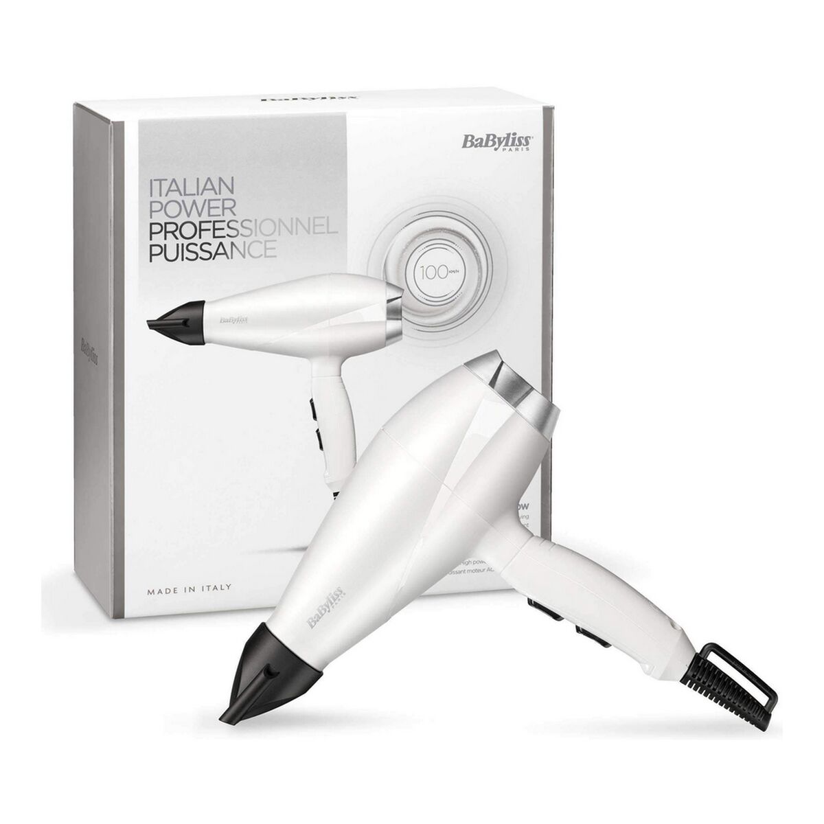 Secador de Pelo Babyliss 6704WE 2000W Blanco 2000 W