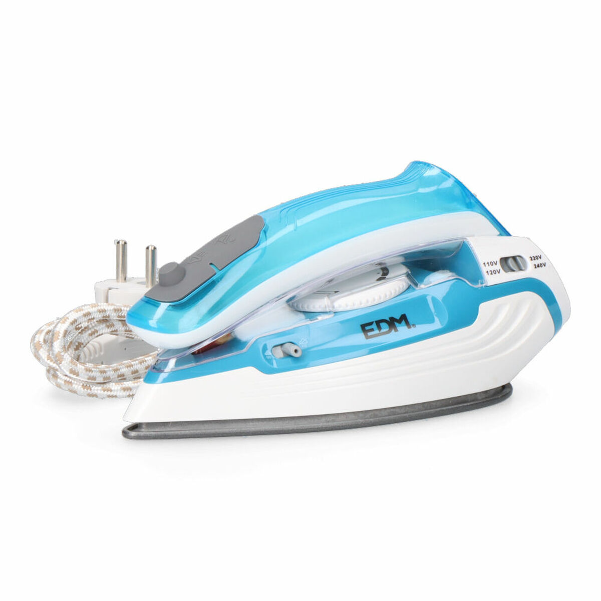 Plancha de Vapor EDM 07305 Azul De viaje