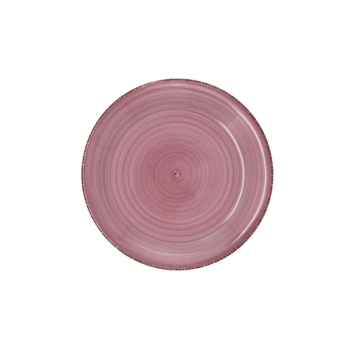 Plato de Postre Quid Vita Peoni Rosa Cerámica 19 cm (12 Unidades)