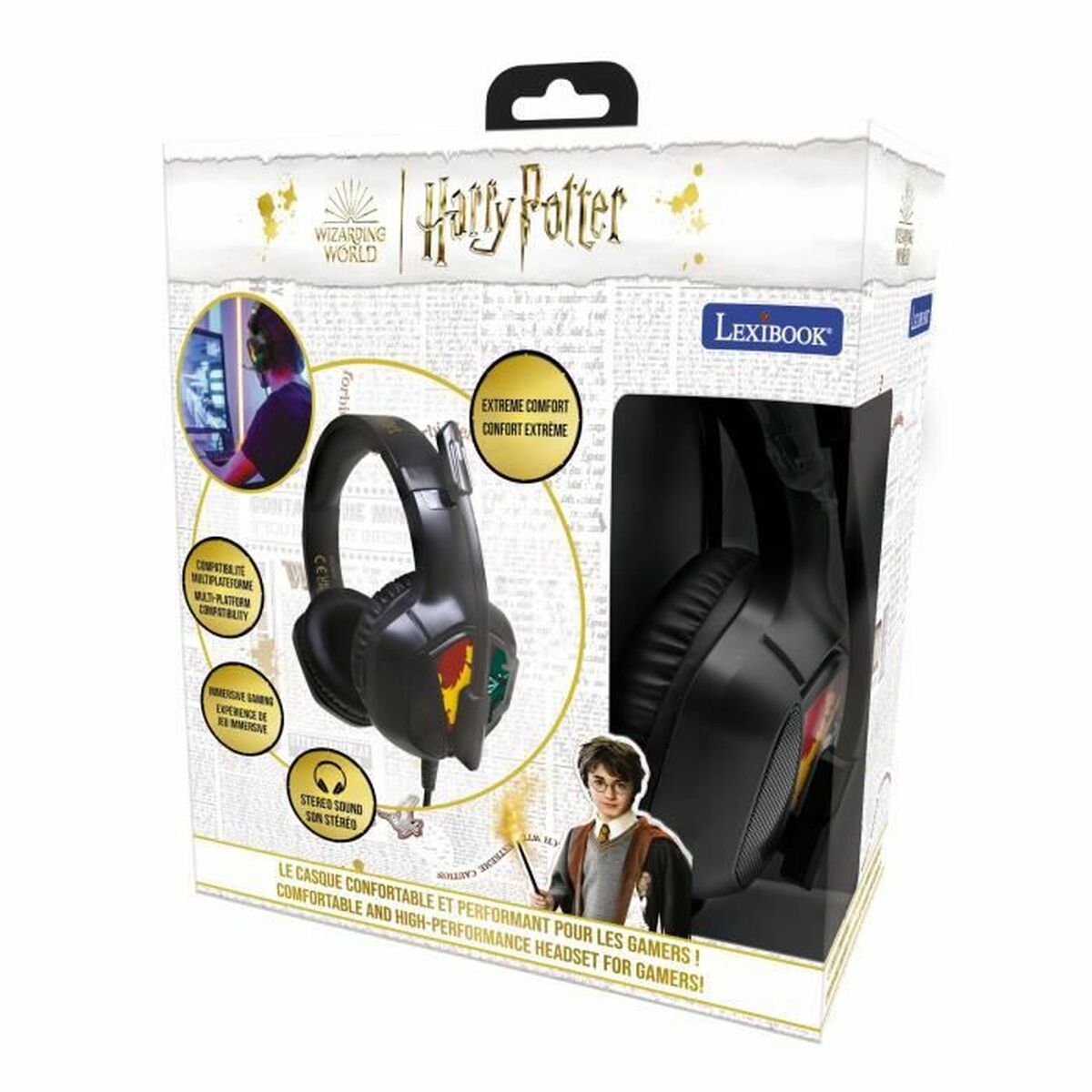 Auriculares Lexibook Infantil Negro