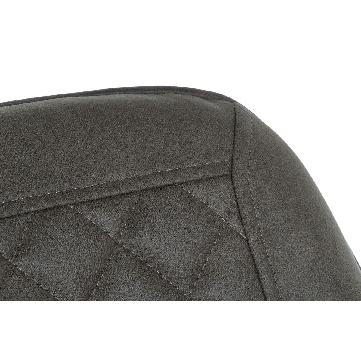 Silla DKD Home Decor Negro Gris Metal Poliuretano 63 x 49 x 85 cm 49 x 59 x 87 cm