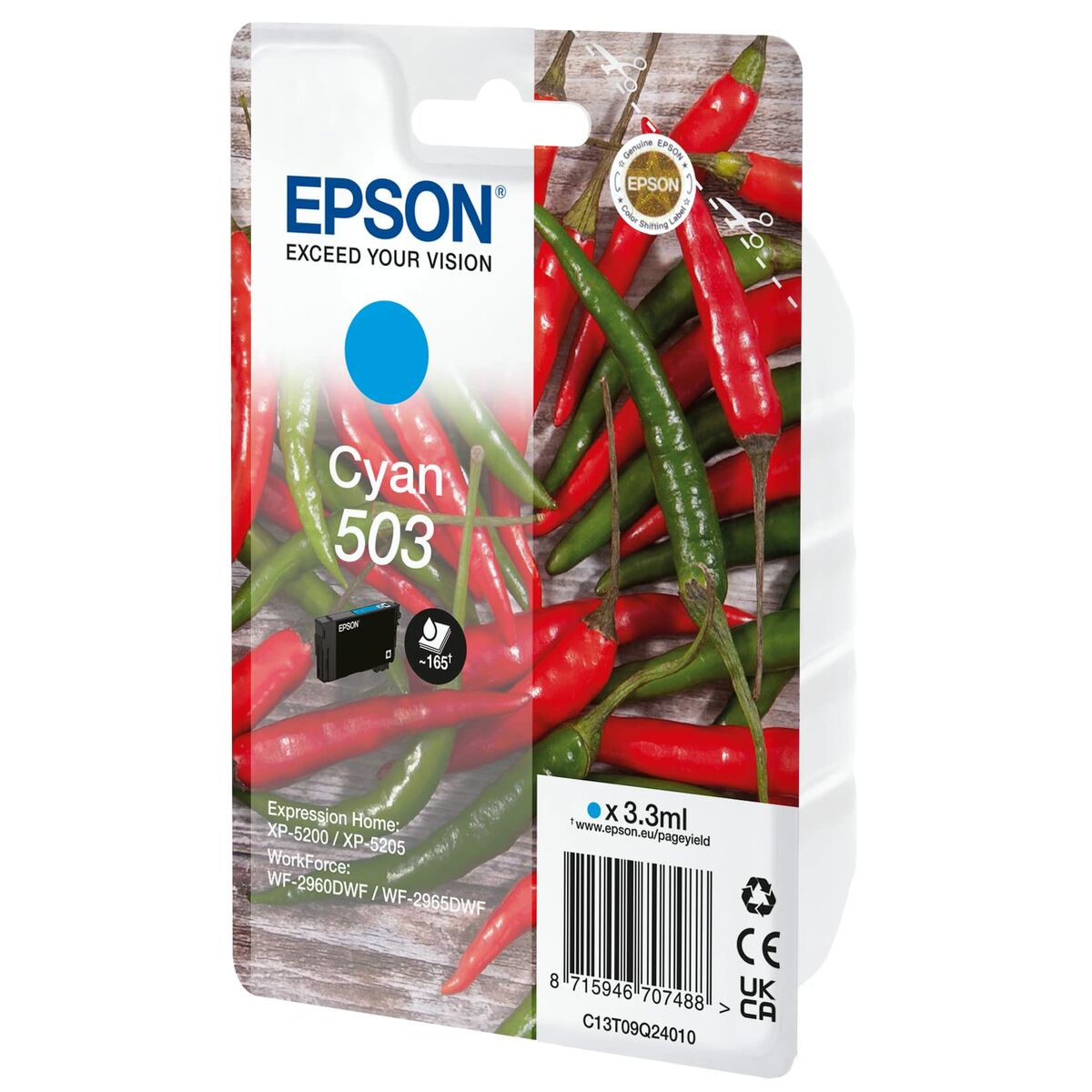 Cartucho de Tinta Original Epson C13T09Q24020 Negro