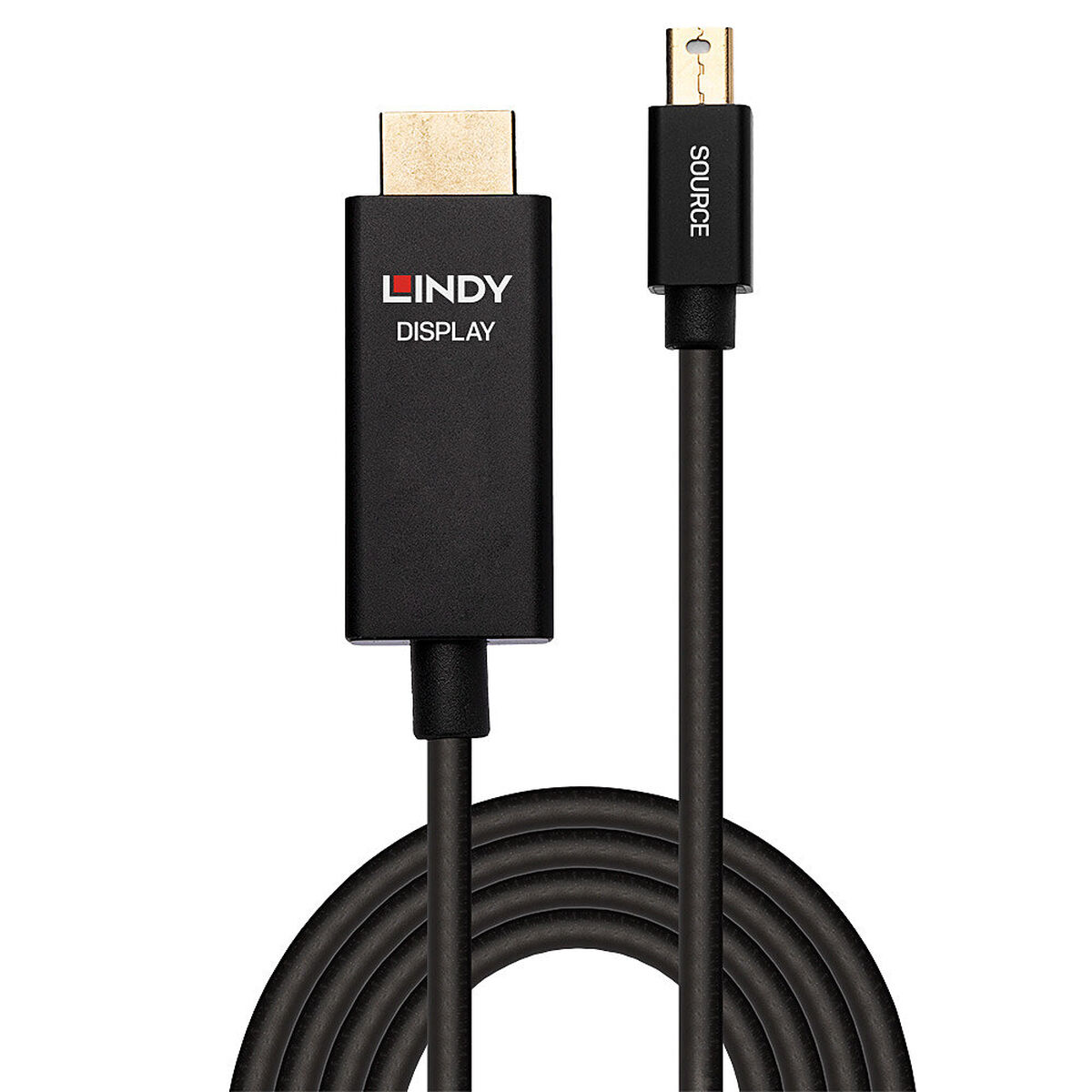 Adaptador Mini DisplayPort a HDMI LINDY 40920 Negro 50 cm