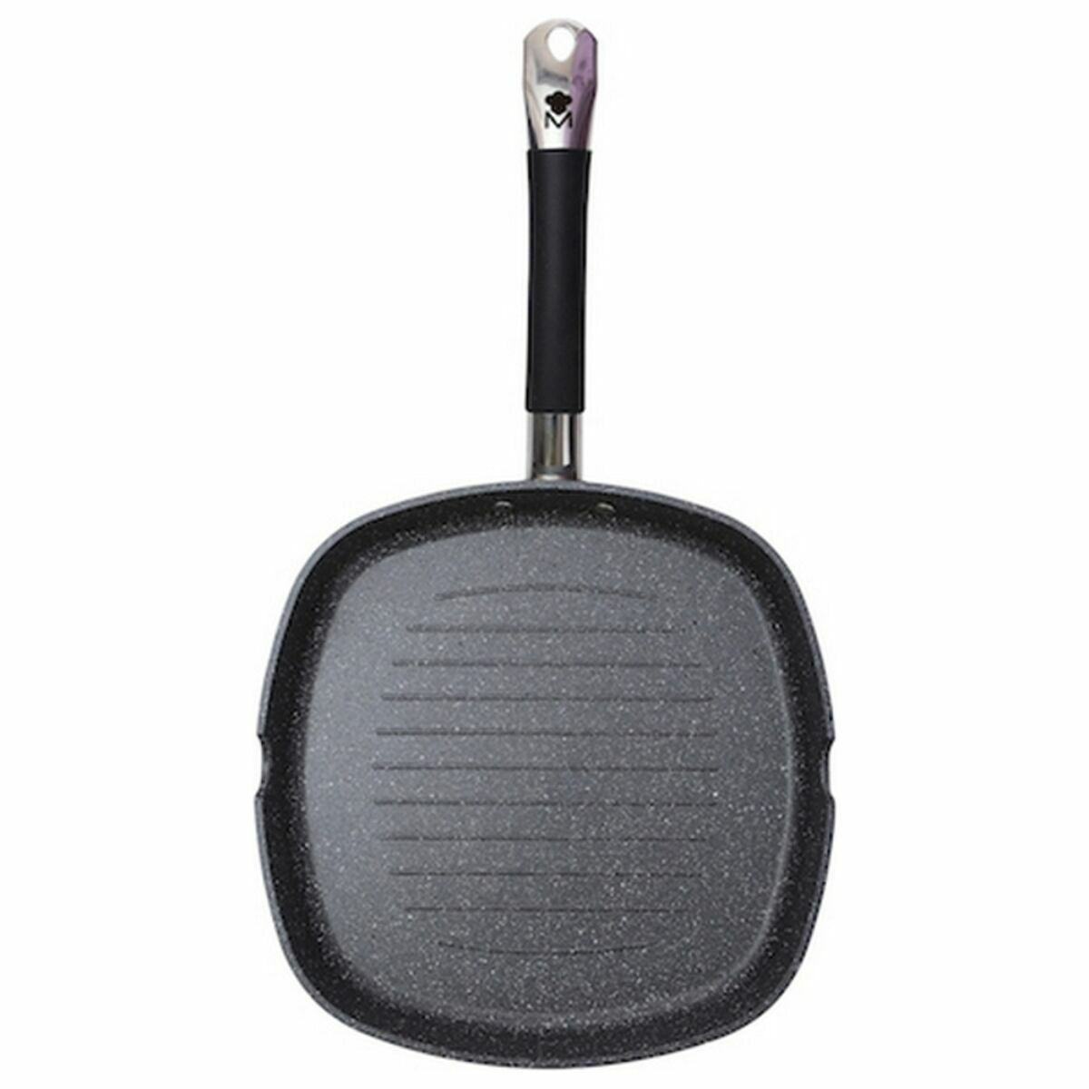 Asadora Masterpro BGMP-3287-BK Aluminio Aluminio Forjado Ø 28 cm 28 x 28 x 4,5 cm (4 Piezas)