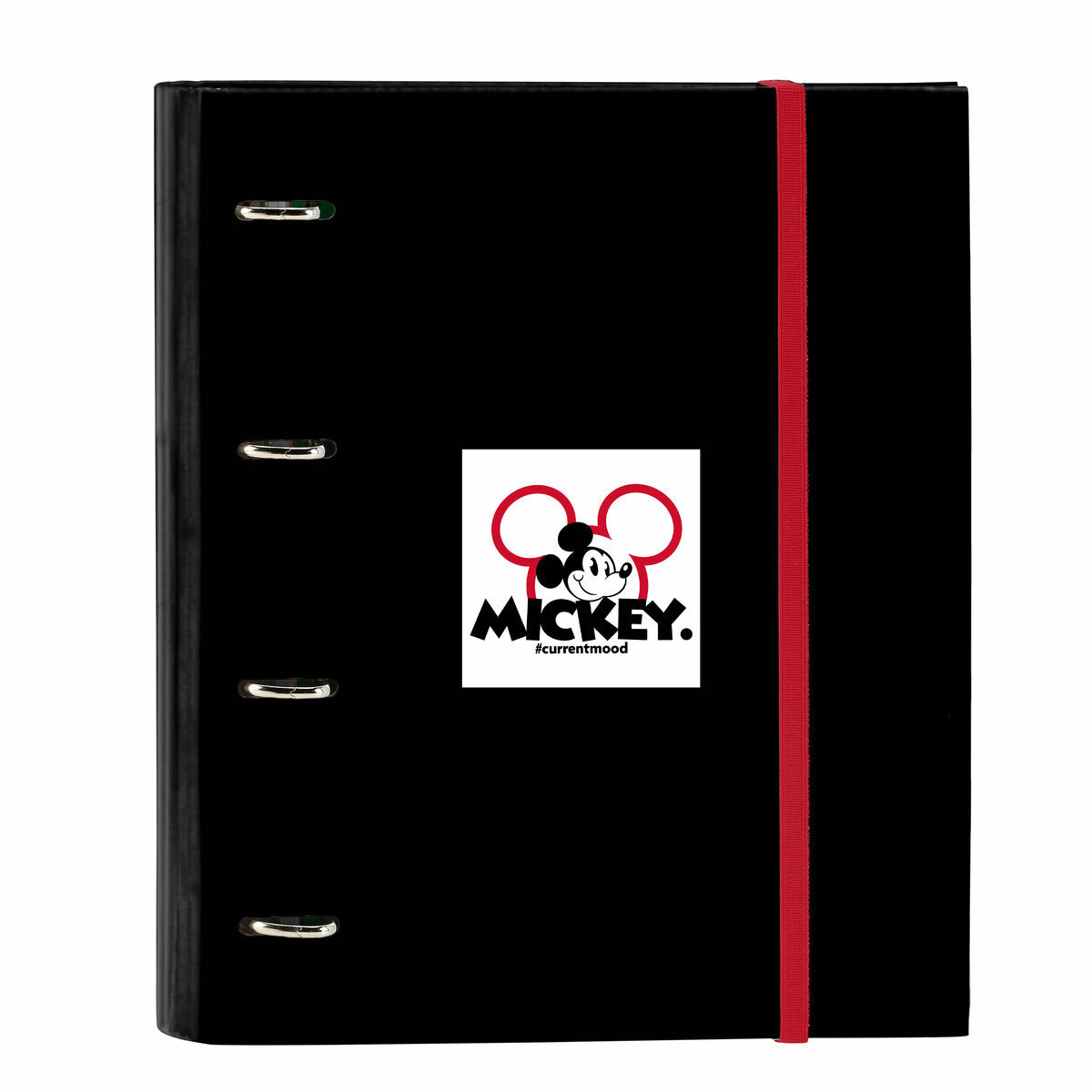 Carpeta de anillas Mickey Mouse Mickey Mood Recambio (100 Hojas) A4