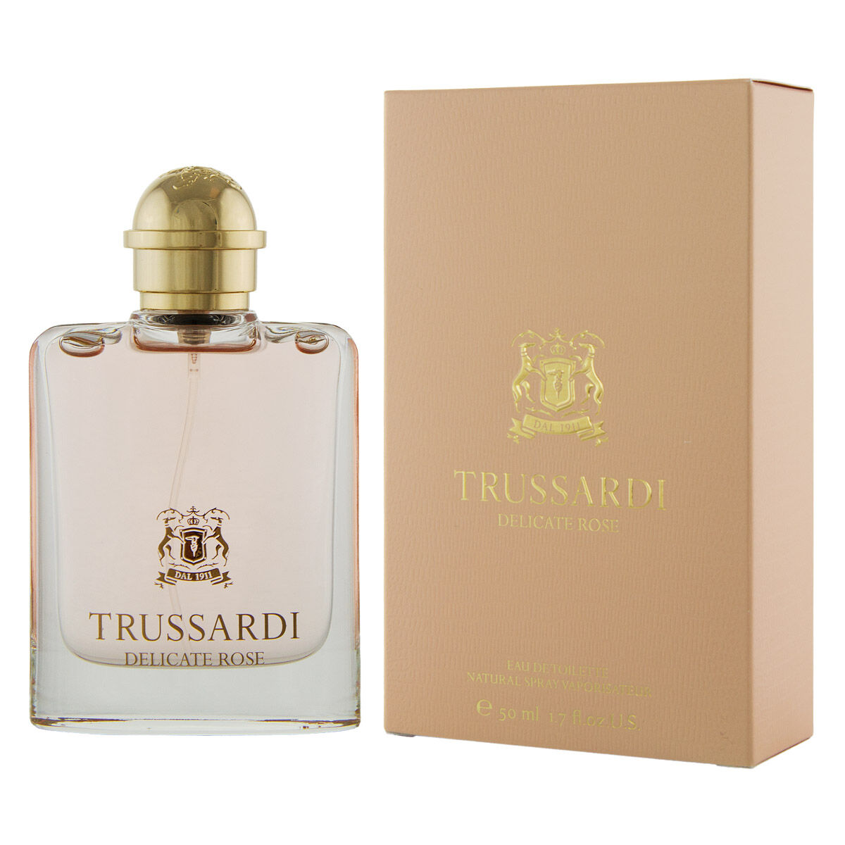Perfume Mujer Trussardi Delicate Rose EDT 50 ml