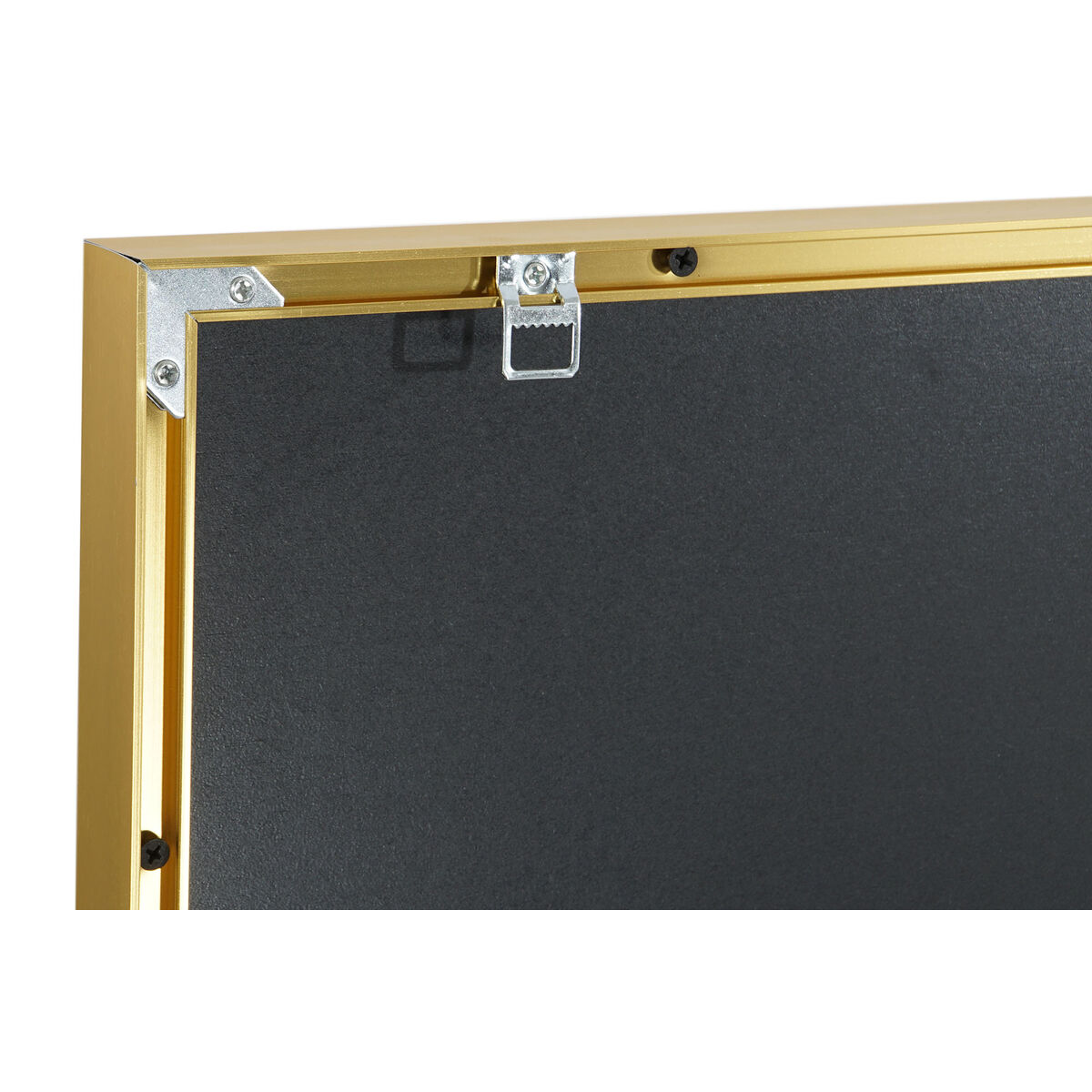 Cuadro DKD Home Decor Aluminio Madera MDF 80 x 3 x 80 cm