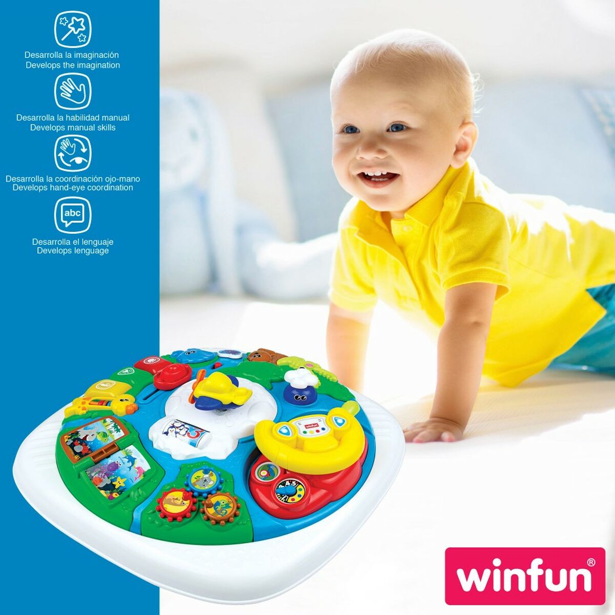 Centro de actividades Winfun 2 Unidades 47 x 41 x 47 cm