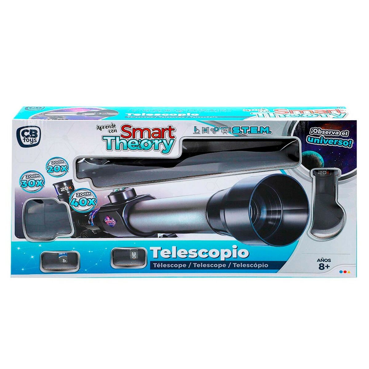 Telescopio Infantil Colorbaby 4 Unidades