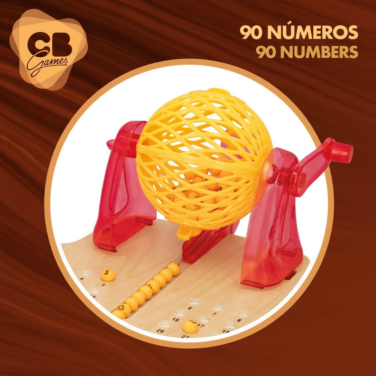 Bingo CB Games Madera Plástico (2 Unidades)
