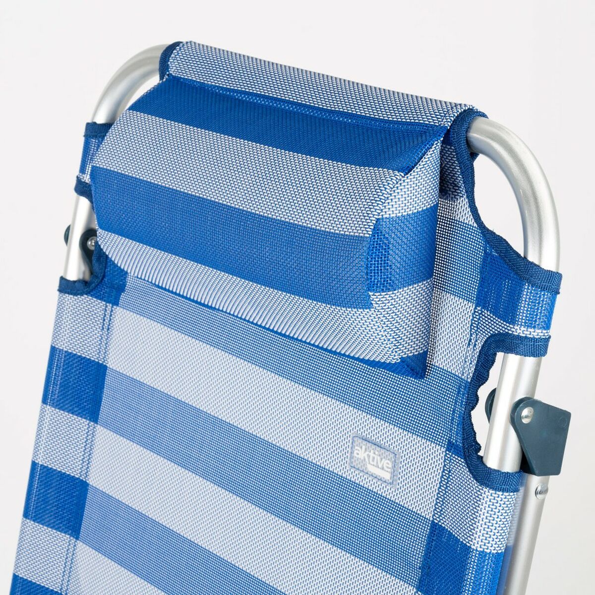 Silla Plegable Aktive A rayas 48 x 90 x 60 cm (2 Unidades)