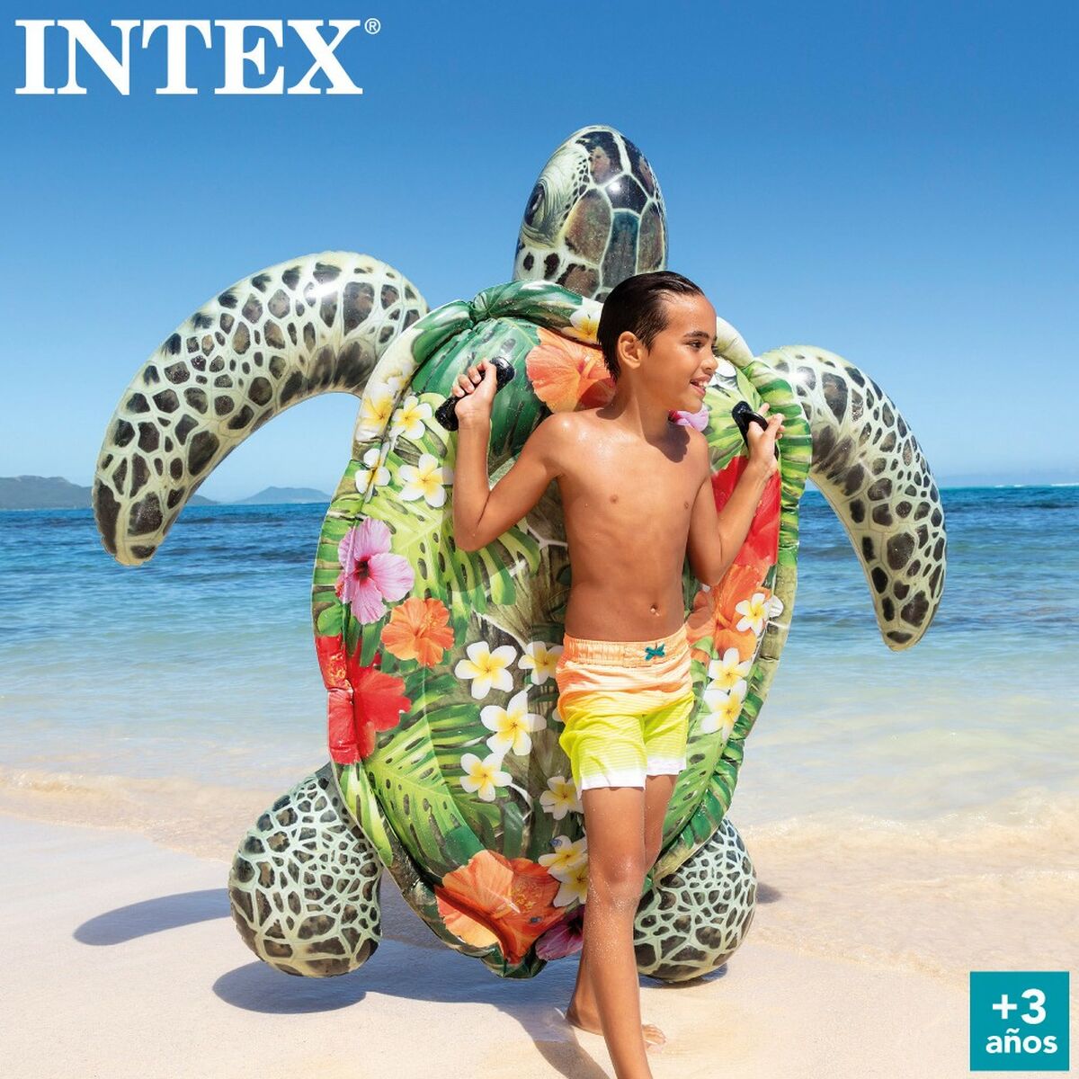 Figura Hinchable para Piscina Intex 170 x 38 x 191 cm (4 Unidades)