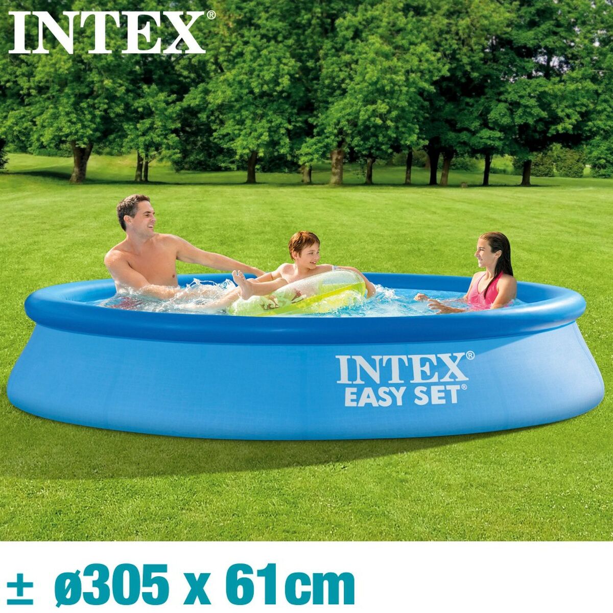 Piscina Hinchable Intex 28116NP 3077 L 305 x 61 x 305 cm