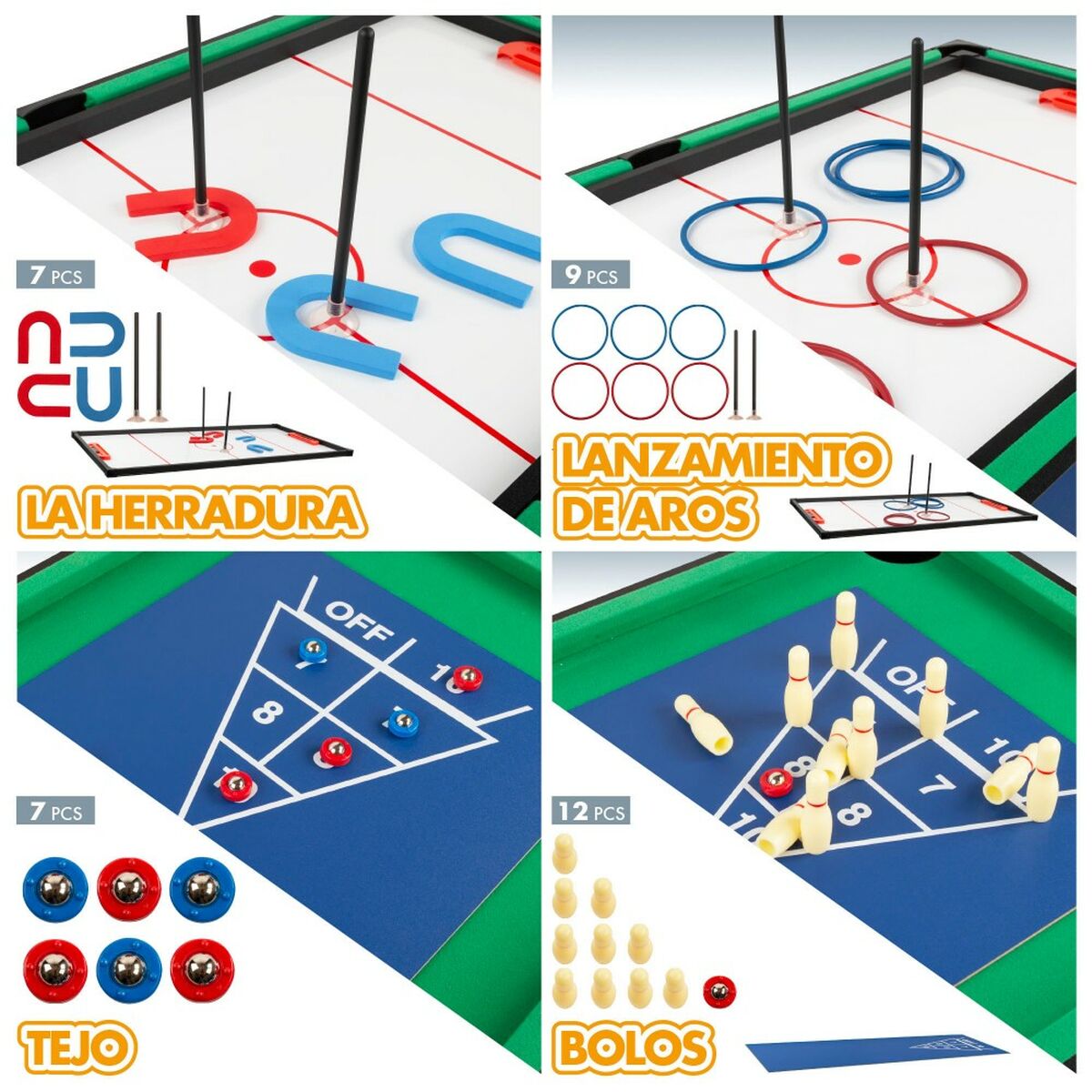 Mesa Multijuegos CB Games 107 x 83,5 x 61 cm 12 en 1
