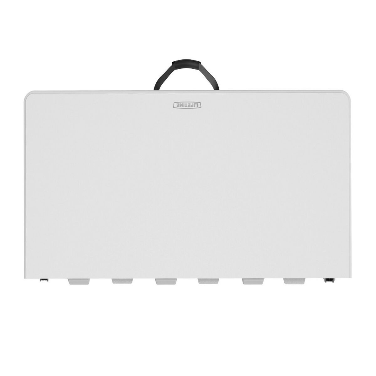 Mesa Plegable Lifetime Blanco Acero Plástico 94 x 74 x 94 cm