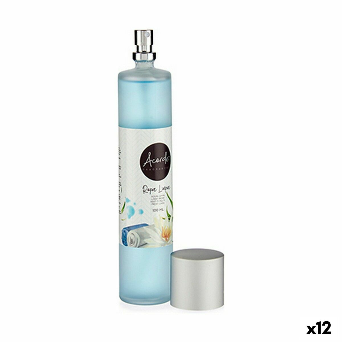 Spray Ambientador Acorde Ropa Limpia 100 ml (12 Unidades)