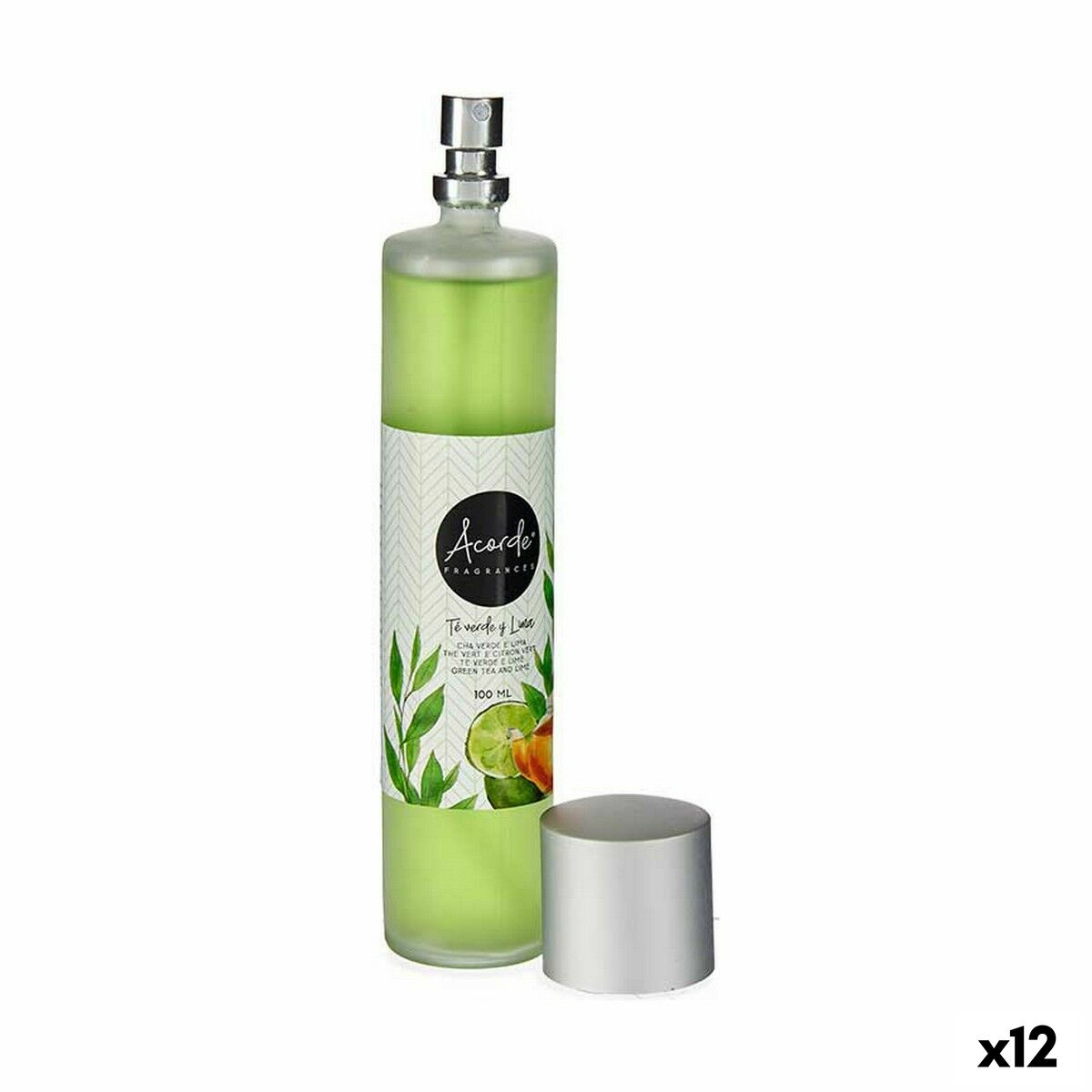 Spray Ambientador Acorde Té Verde 100 ml (12 Unidades)