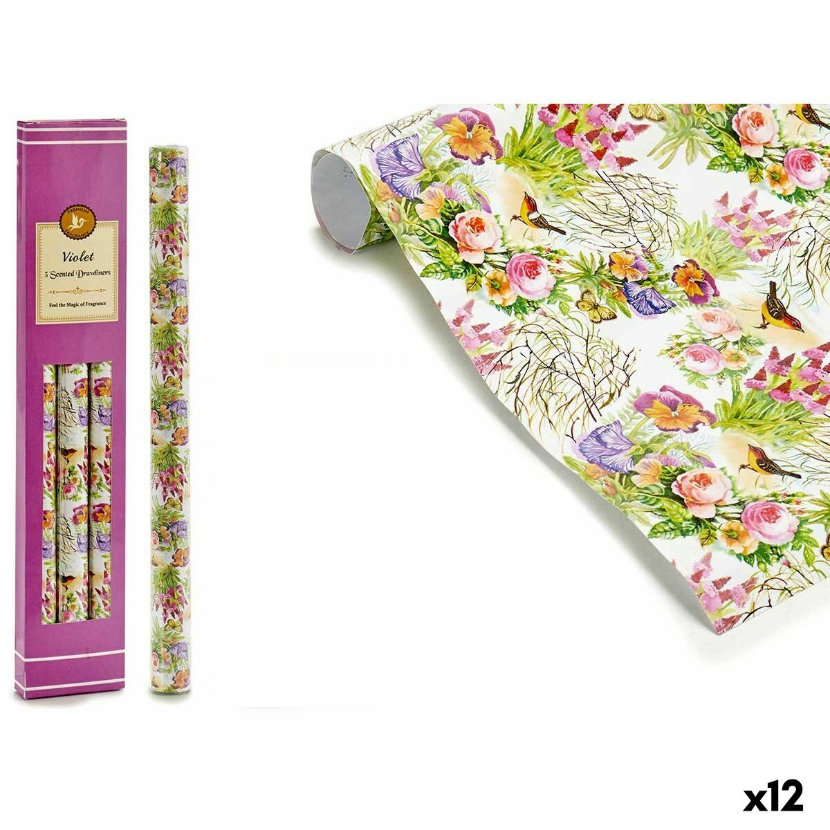 Hojas de papel perfumado Acorde Jazmín (12 Unidades)
