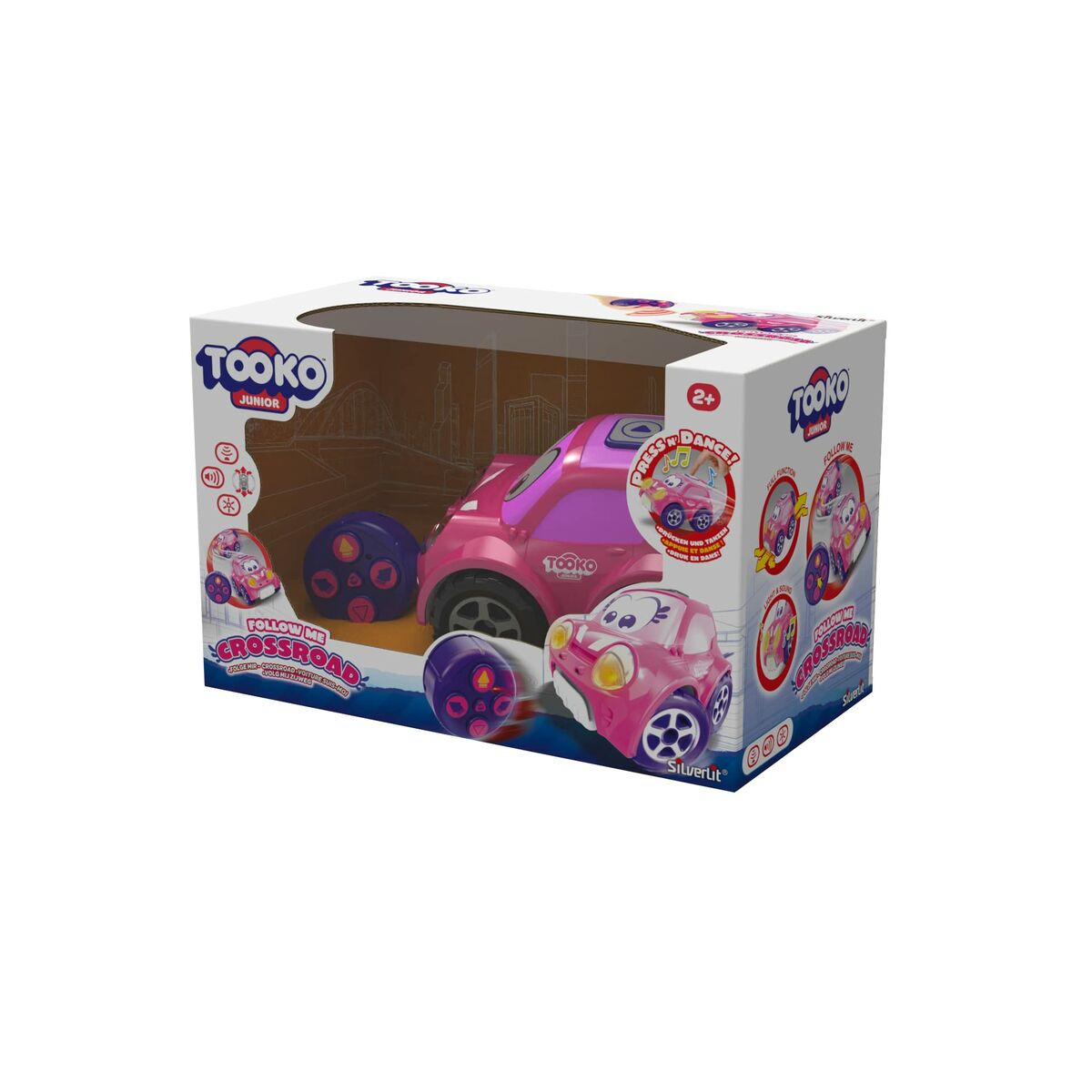 Coche Radio Control Tooko Rosa