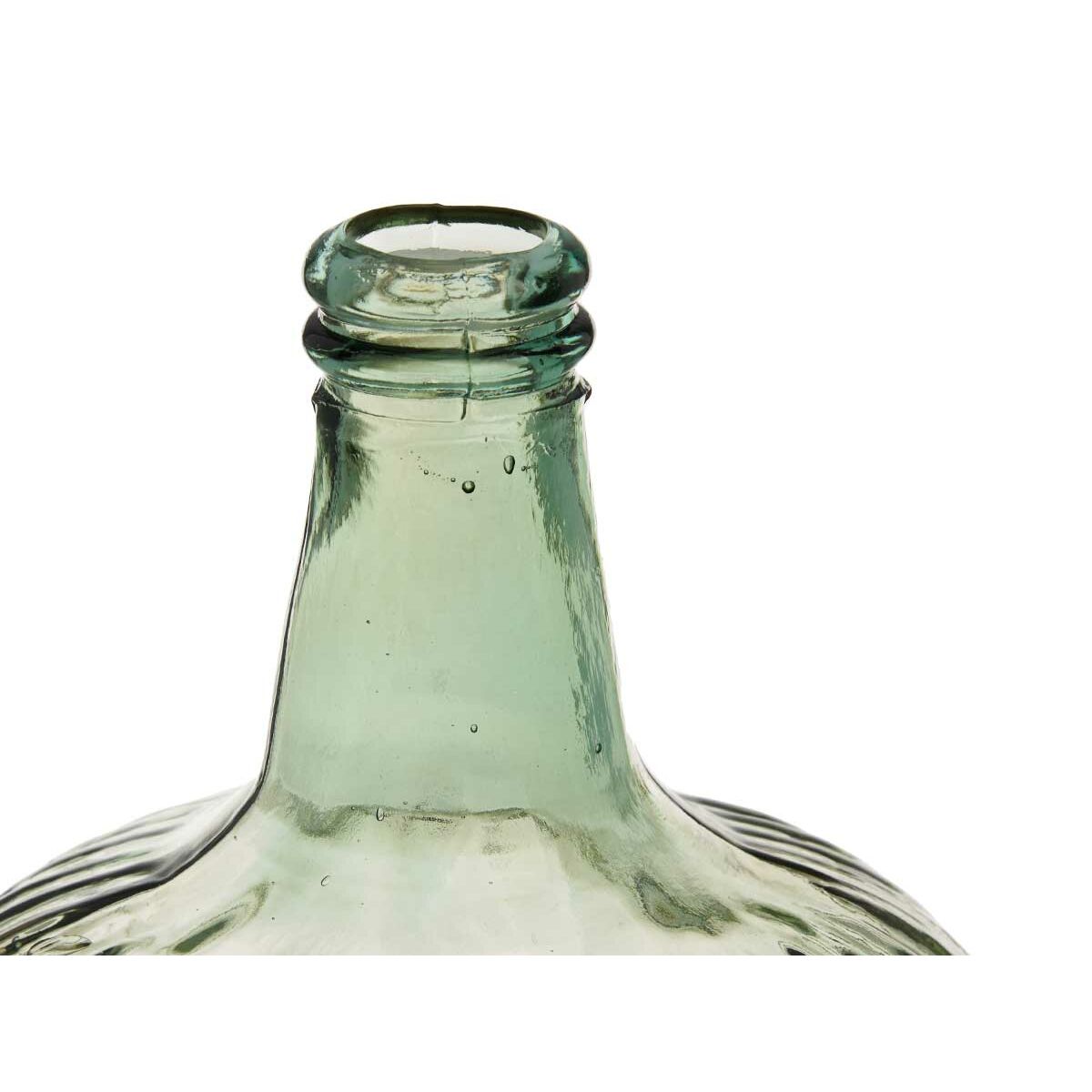 Botella decorativa Gift Decor Champagne Rayas 8 L 22 x 37,5 x 22 cm Decoración (2 Unidades)