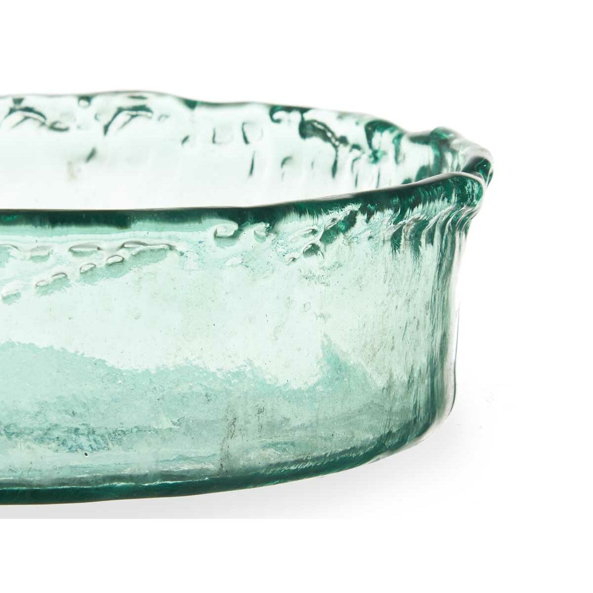 Centro de Mesa Gift Decor Transparente Cristal Cristal reciclado 30 x 8 x 30 cm (2 Unidades)