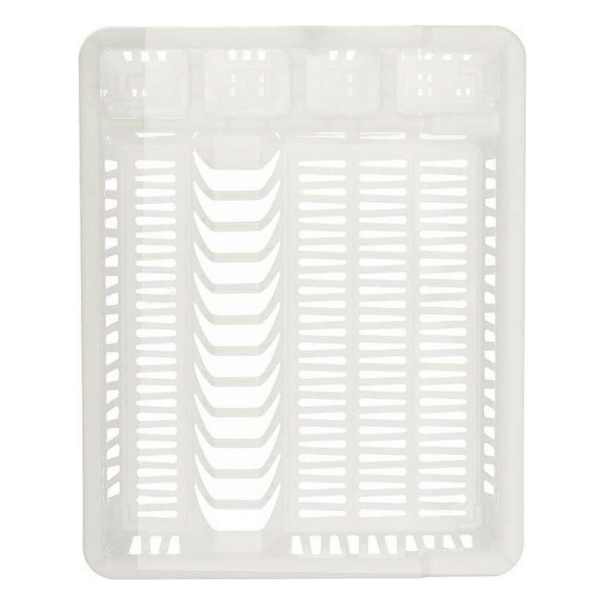 Escurridor para Fregadero Kinvara Blanco 46 x 8 x 37,5 cm (12 Unidades)