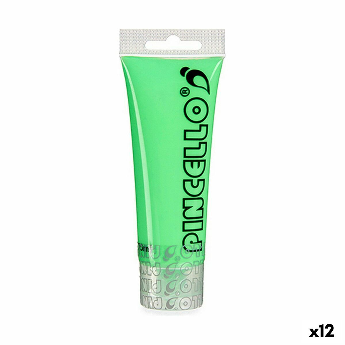 Pintura acrílica Pincello Neon Verde 75 ml (12 Unidades)