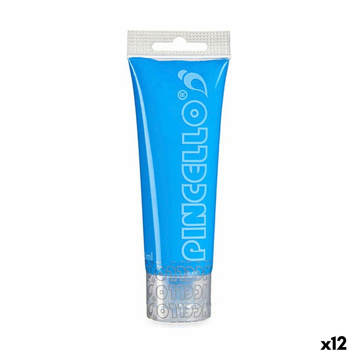 Pintura acrílica Pincello Neon Azul 75 ml (12 Unidades)