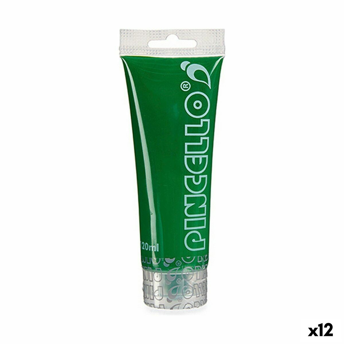 Pintura acrílica Pincello Verde oscuro 120 ml (12 Unidades)