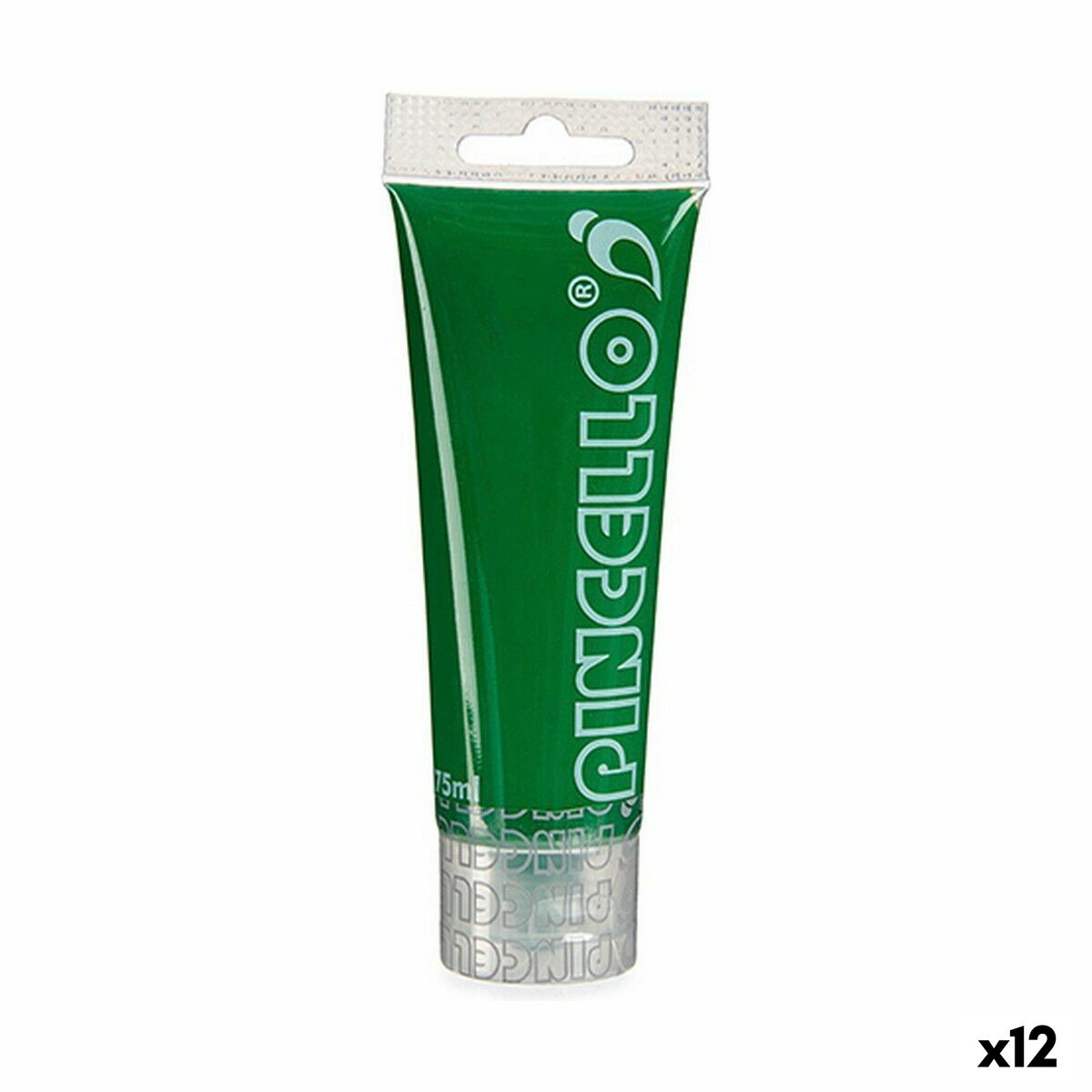 Pintura acrílica Pincello Verde oscuro 75 ml (12 Unidades)