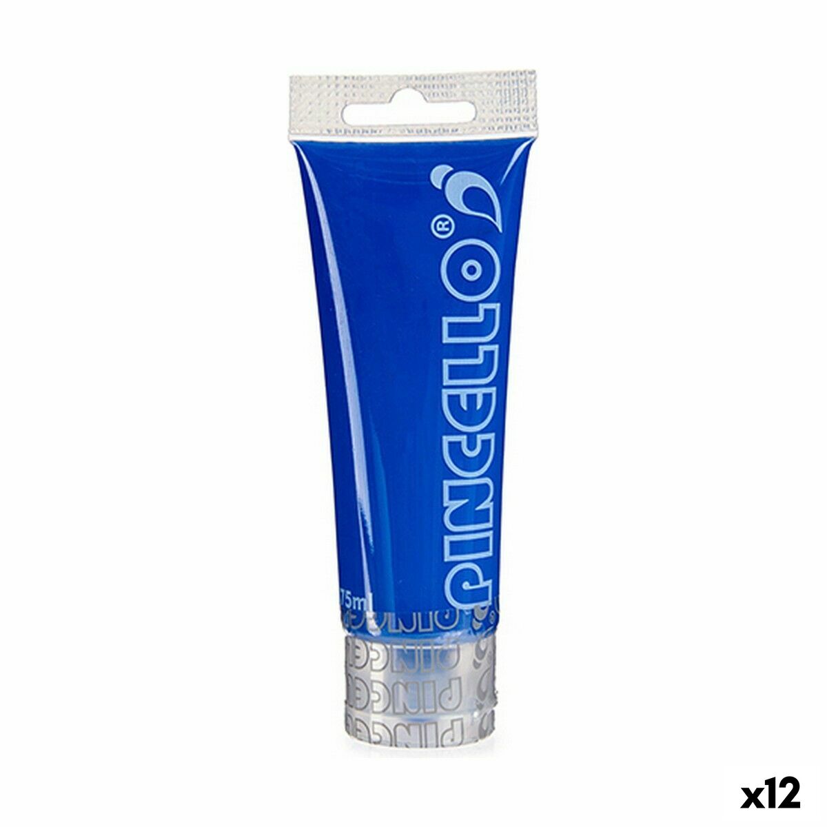 Pintura acrílica Pincello Azul oscuro 75 ml (12 Unidades)