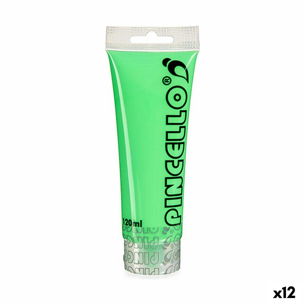 Pintura acrílica Pincello Neon Verde 120 ml (12 Unidades)
