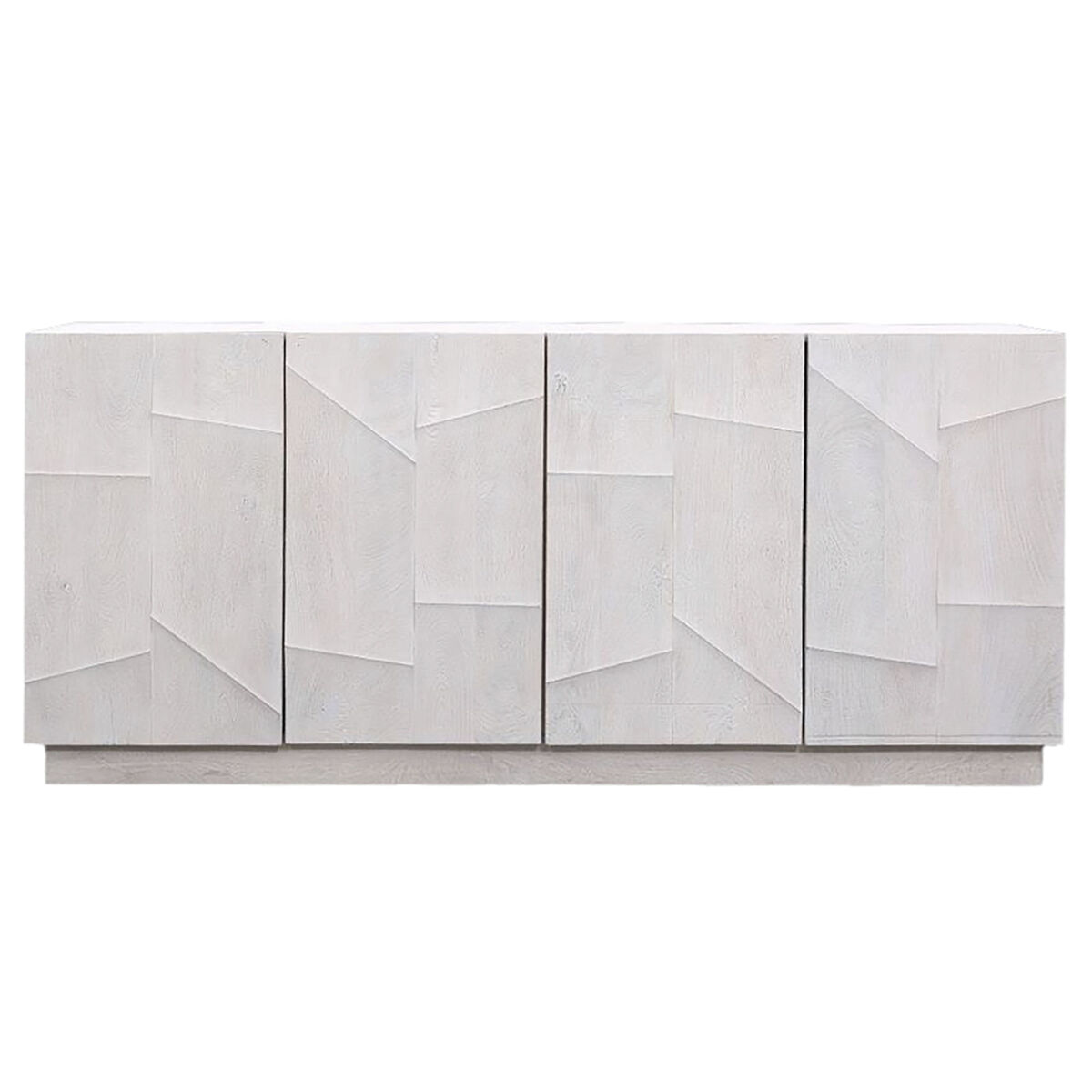 Aparador DKD Home Decor Blanco Crema Madera de mango 180 x 40 x 80 cm