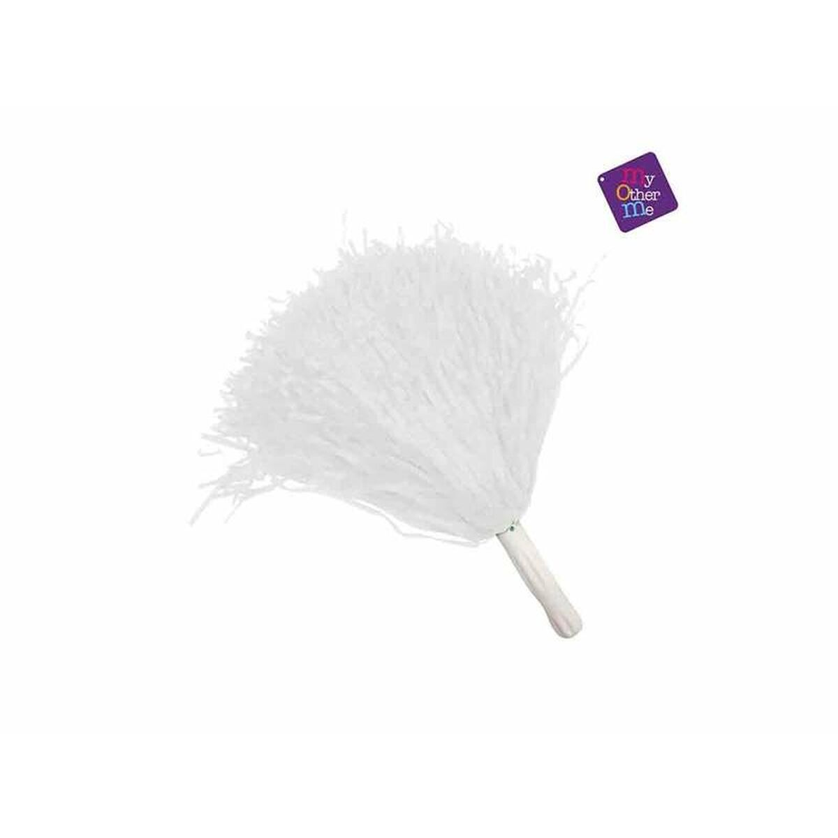 Pompones My Other Me Blanco 2 Unidades 37 cm